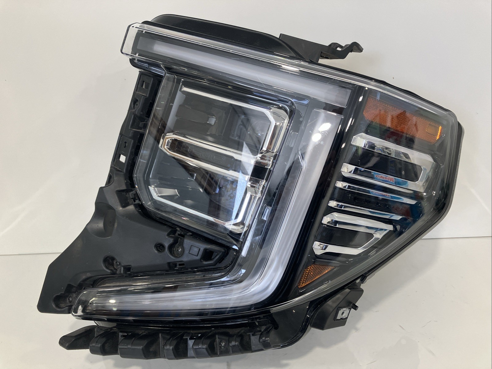 2022 - 2025 GMC Sierra 1500 Driver Left Chrome LED Projector Headlight OEM 3098