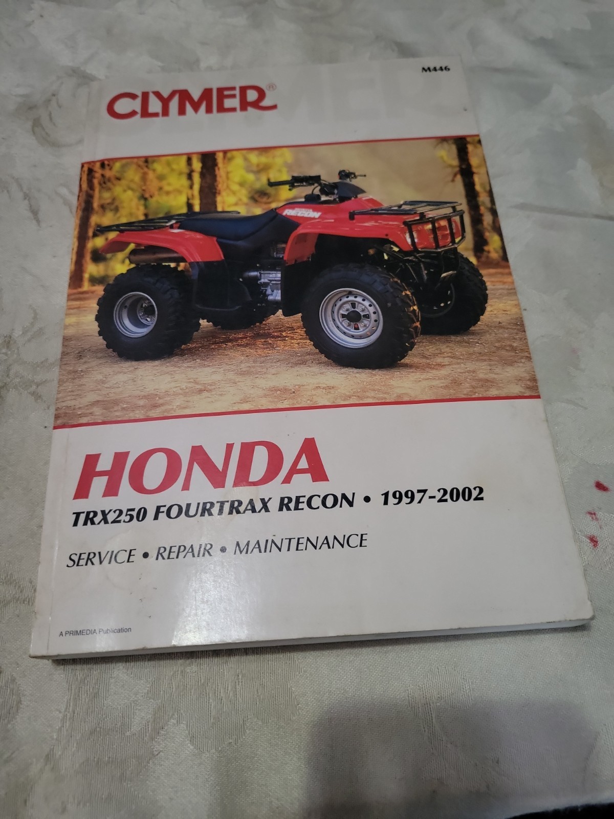 CLYMER Honda Trx250,fourtrax, Recon 1997-2002 Service Repair Manual CLYMER Honda Trx250,fourtrax, Recon 1997-2002 Service Repair Manual