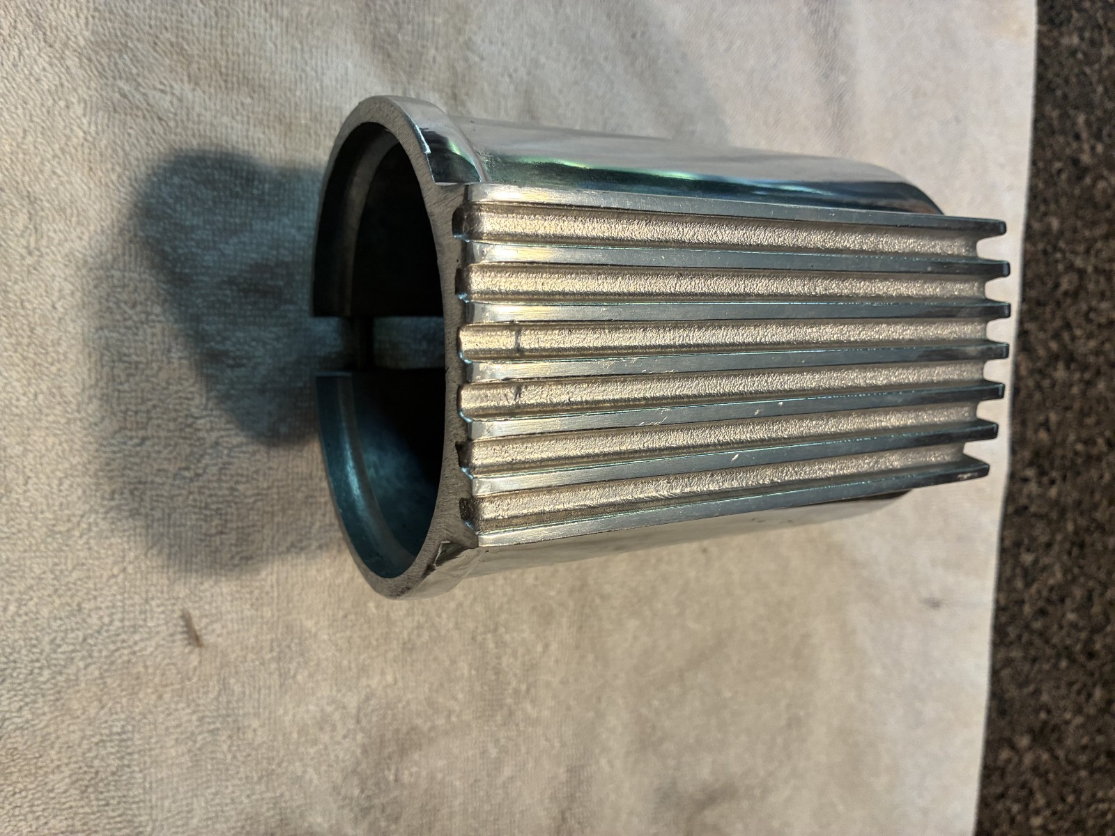 Billet Aluminum Hot Rod Spin On Oil Filter Dress-up Cover Billet Aluminum Hot Rod Spin On Oil Filter Dress-up Cover