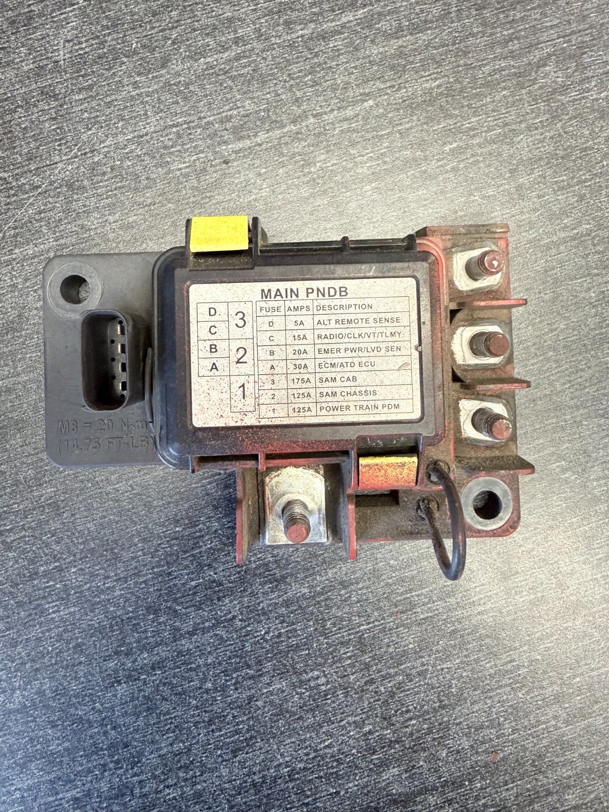 Freightliner Cascadia Main PNDB Power Distribution Box A06-72138-012 Littelfuse 