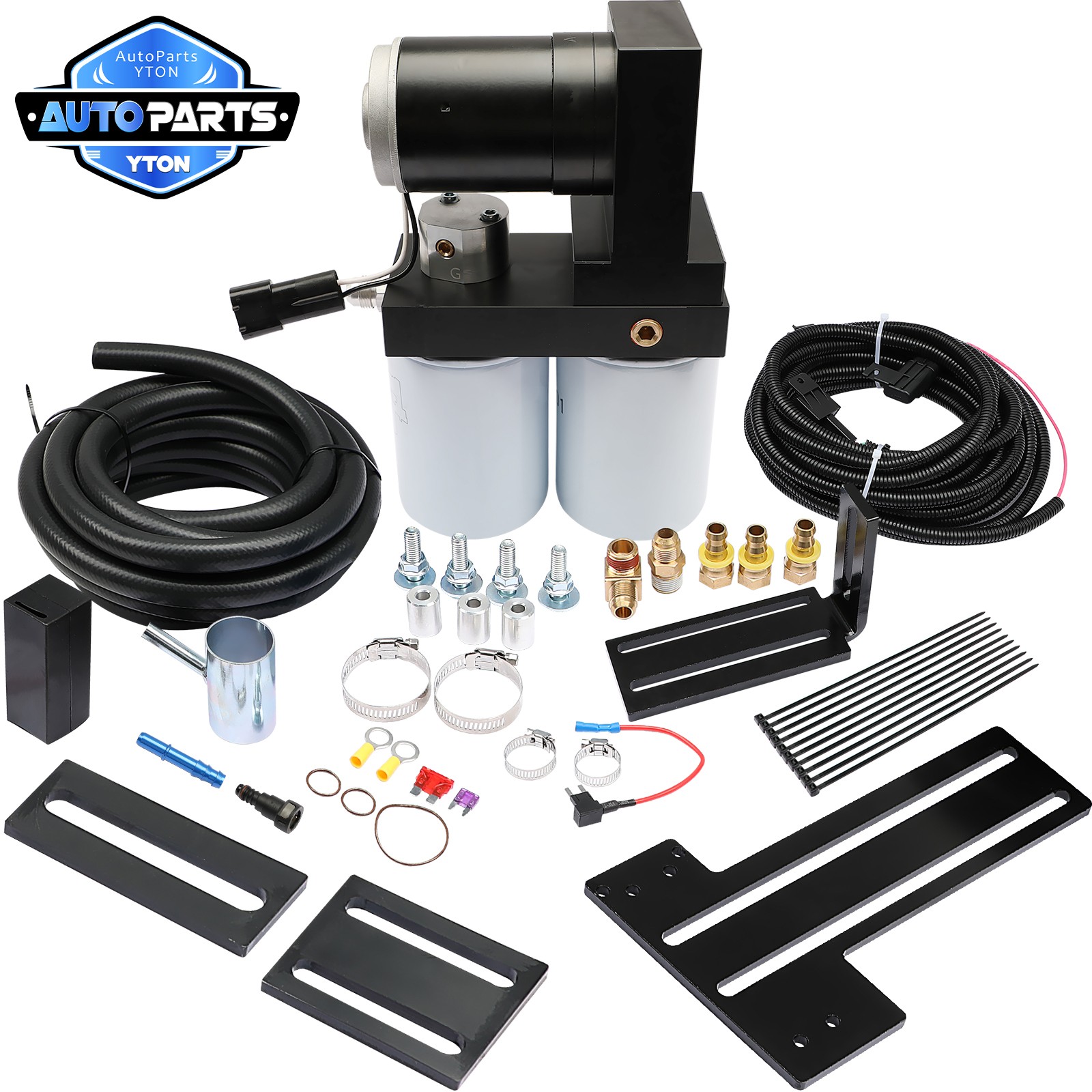 165GPH Fuel Lift Pump System Fit For 2001-2010 Chevy GMC Duramax 6.6L TSC10-165G