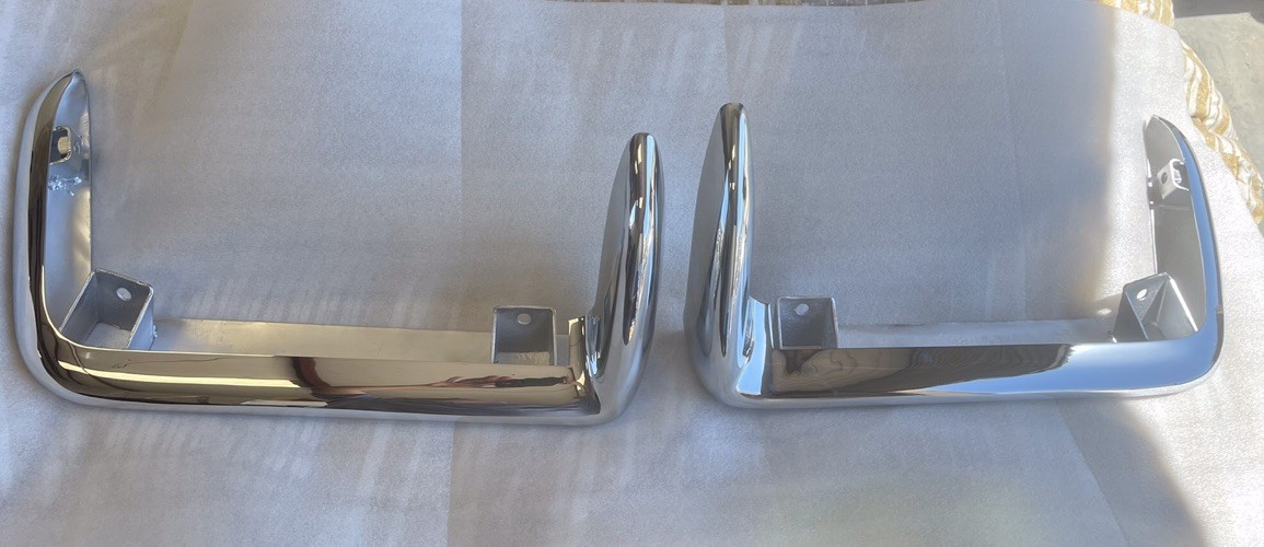 1968/1973 Corvette Rear Bumper Triple Plated Original. 1968/1973 Corvette Rear Bumper Triple Plated Original.