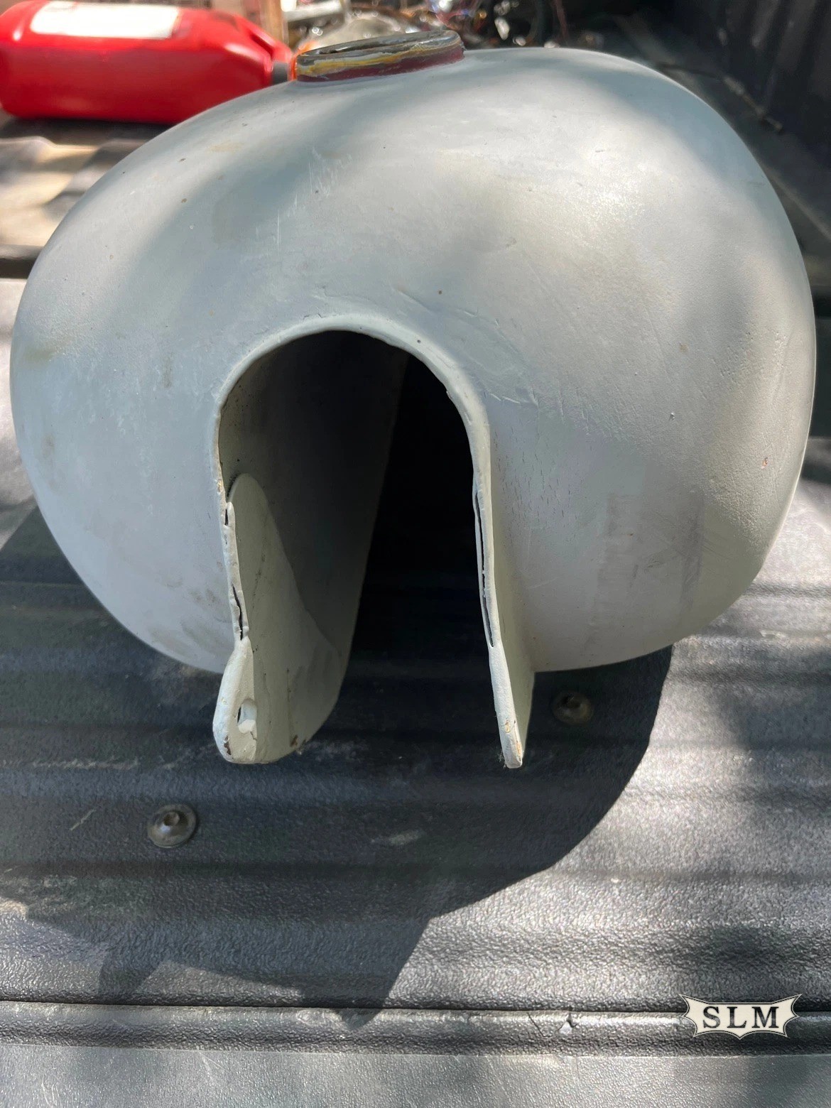 Vintage 60s-70s Harley Turtle Style Gas Tank Chopper Bobber Custom