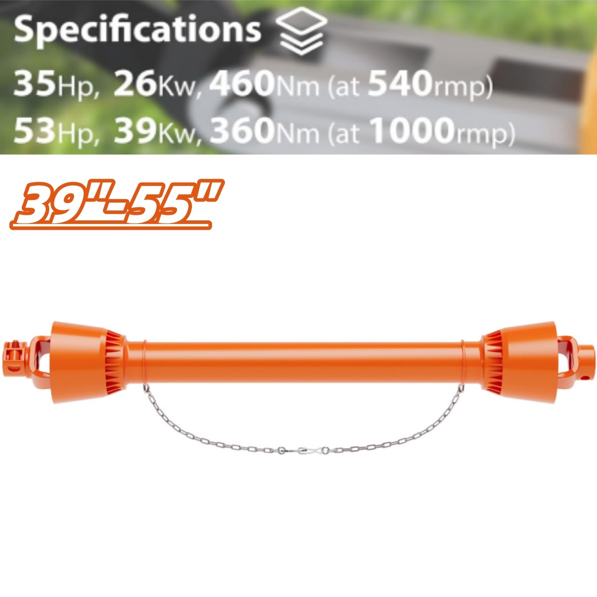 PTO Drive Shaft 1 3/8\