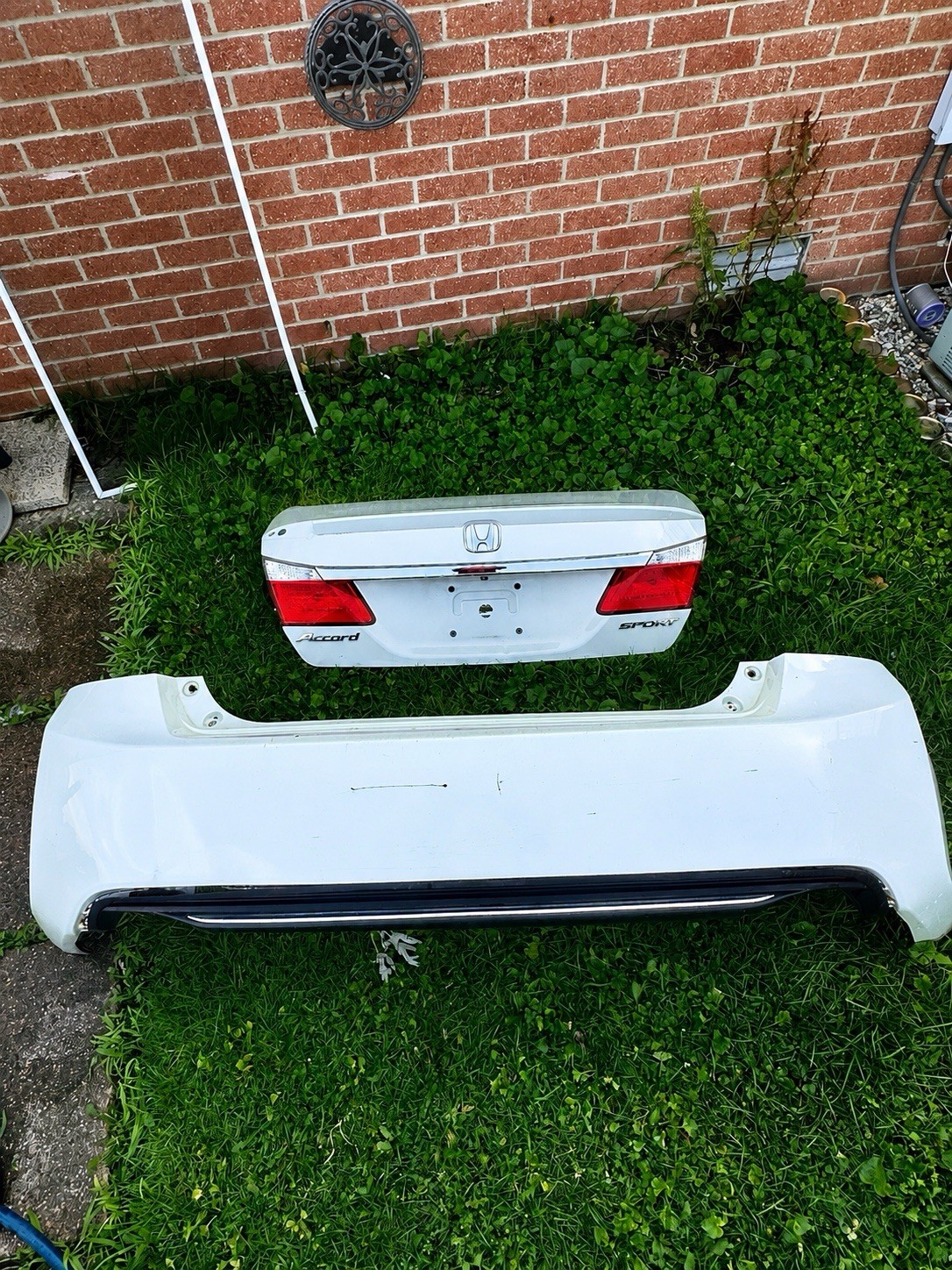 2013-2015 Honda Accord Sport Trunk Lid Rear Bumper Tail Lights NH788P