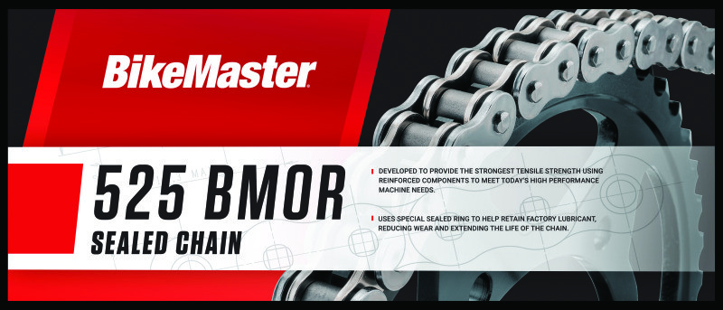 BIKEMASTER - 525x108 Bmor O-Ring Chain | 197254