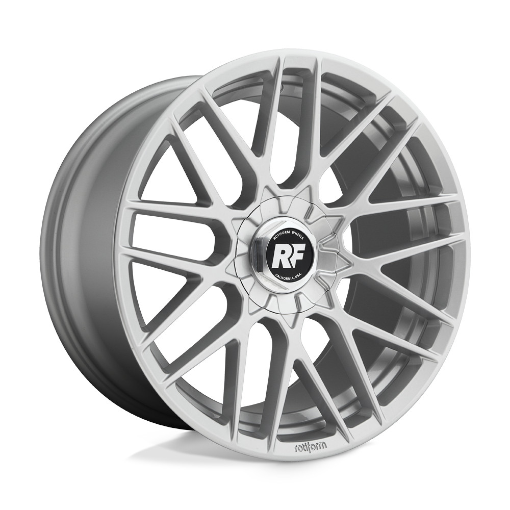 17x9 Rotiform R140 RSE Gloss Silver Wheel Blank (30mm)
