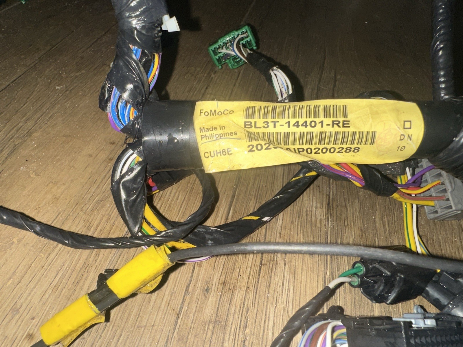 2011-2012 Ford F-150 Dash Wire Harness 2011-2012 Ford F-150 Dash Wire Harness