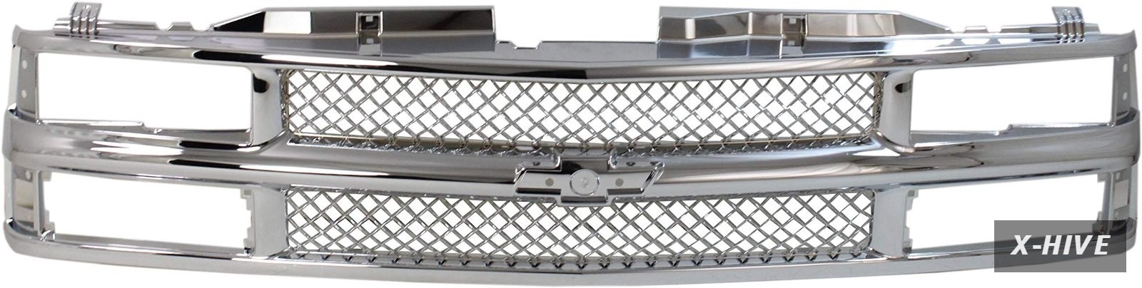 Grille Assembly Compatible with 1994-1999 Chevrolet K1500,1995-1999 Tahoe,1994
