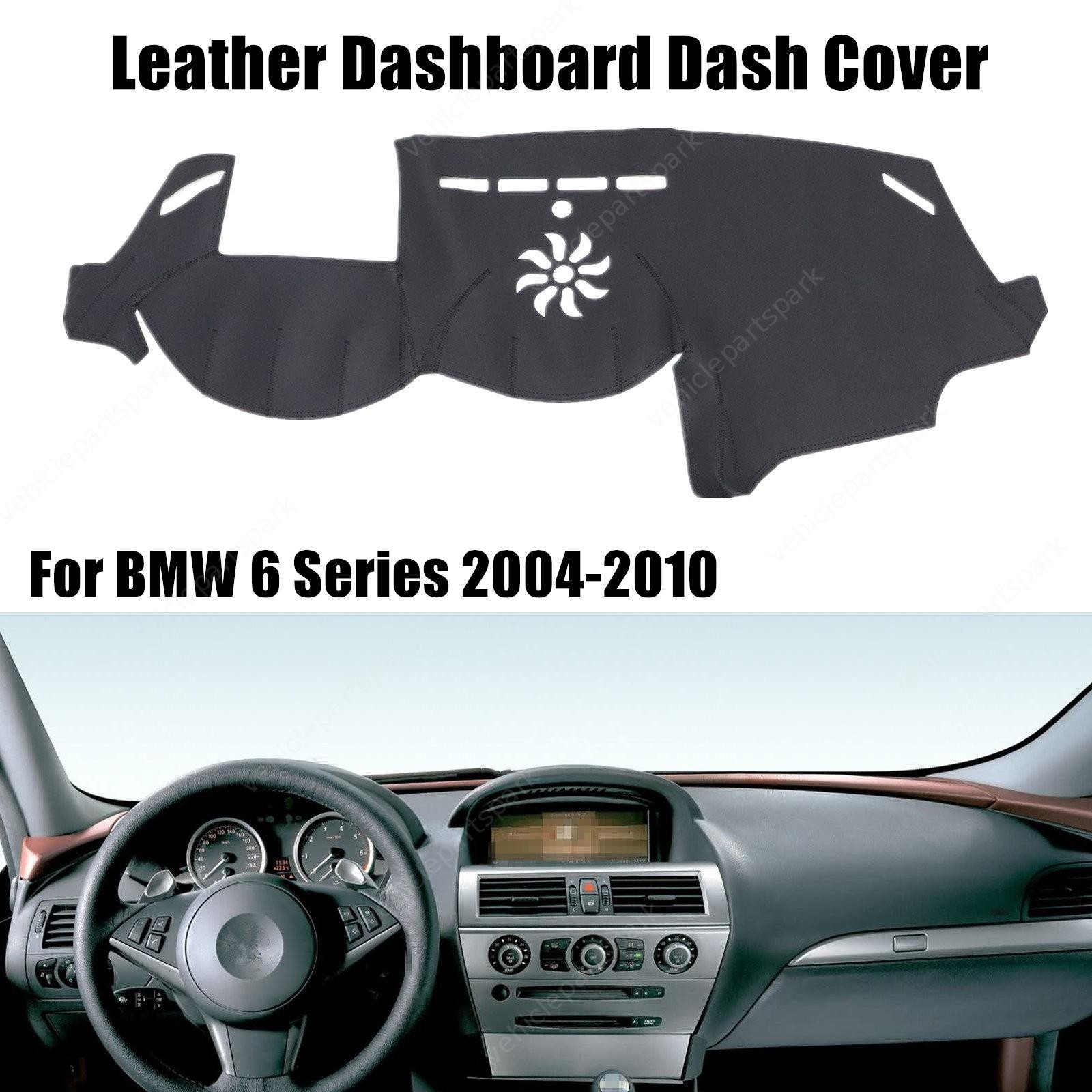 FOR 2004-2010 BMW 650Ci 650i 6 Series Leather Dashboard Dash Cover Dashmat 
