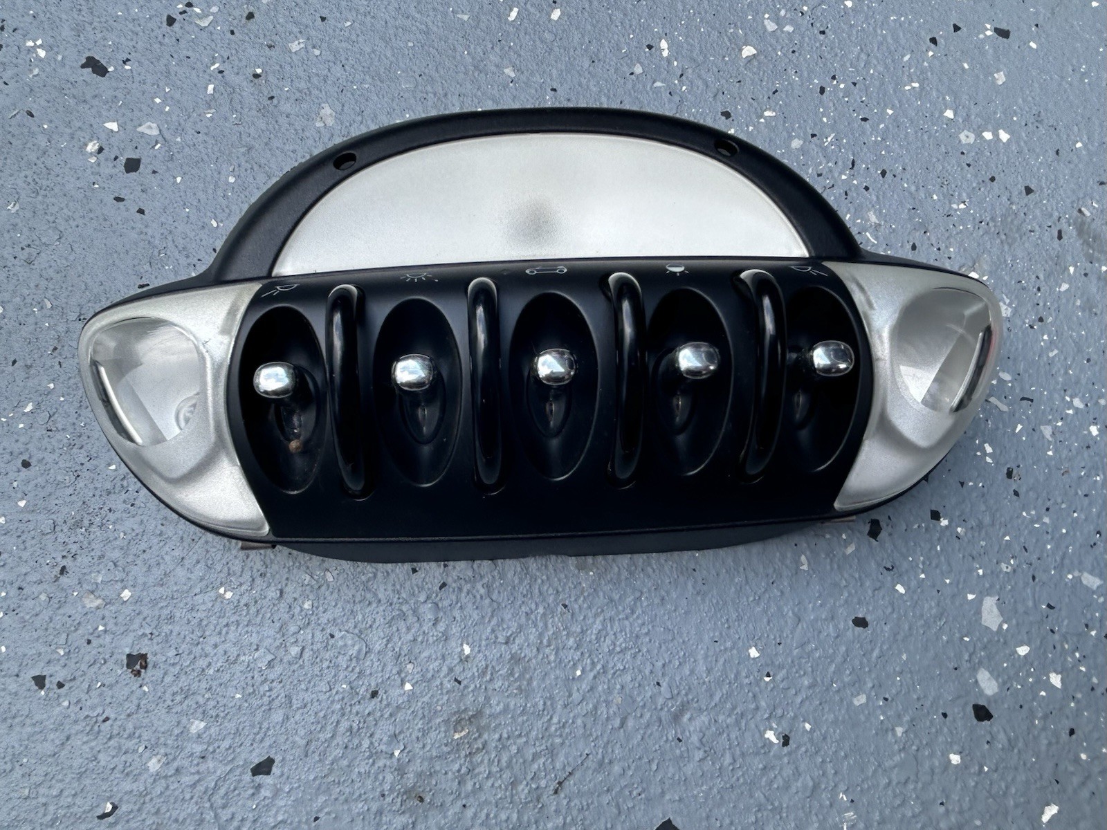 2010-2015 Mini Cooper R57 Convertible Overhead Controls Dome Light Lamp OEM 2010-2015 Mini Cooper R57 Convertible Overhead Controls Dome Light Lamp OEM