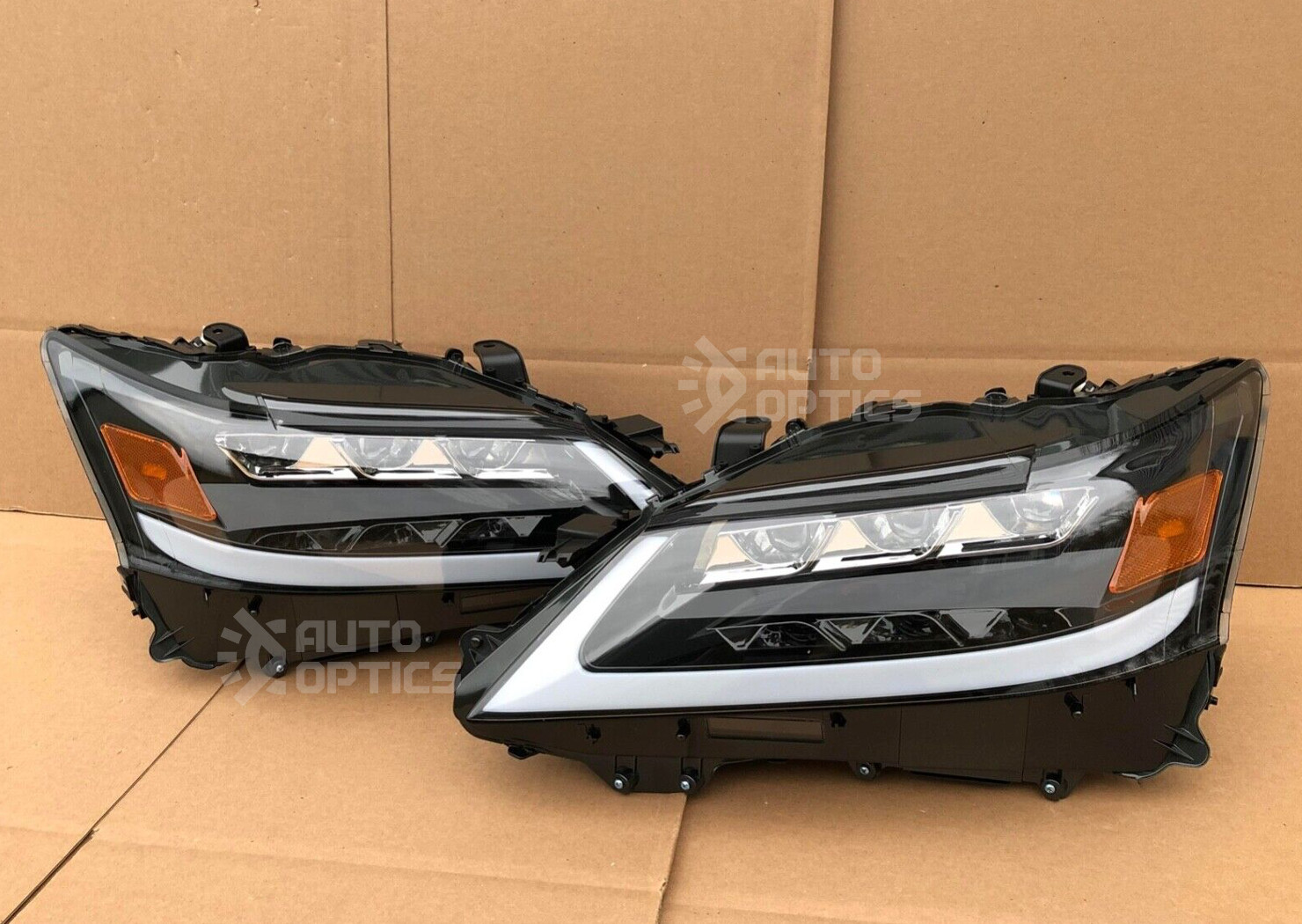 2013 2014 2015 Headlight for Lexus GS GS350 GS450h LH + RH TRIPLE LED UPGRADE
