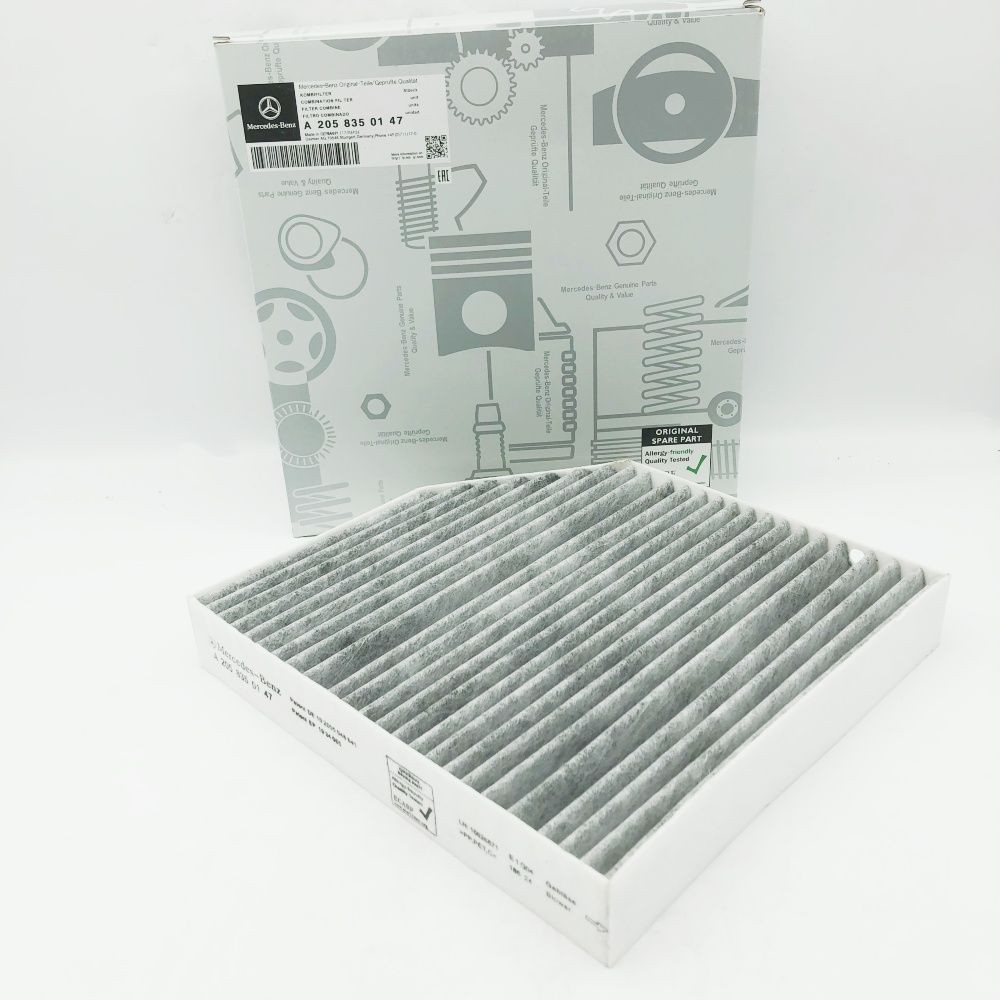 NEW 15-20 Mercedes Benz C E GLC-Class Cabin Air Filter In Blower Housing