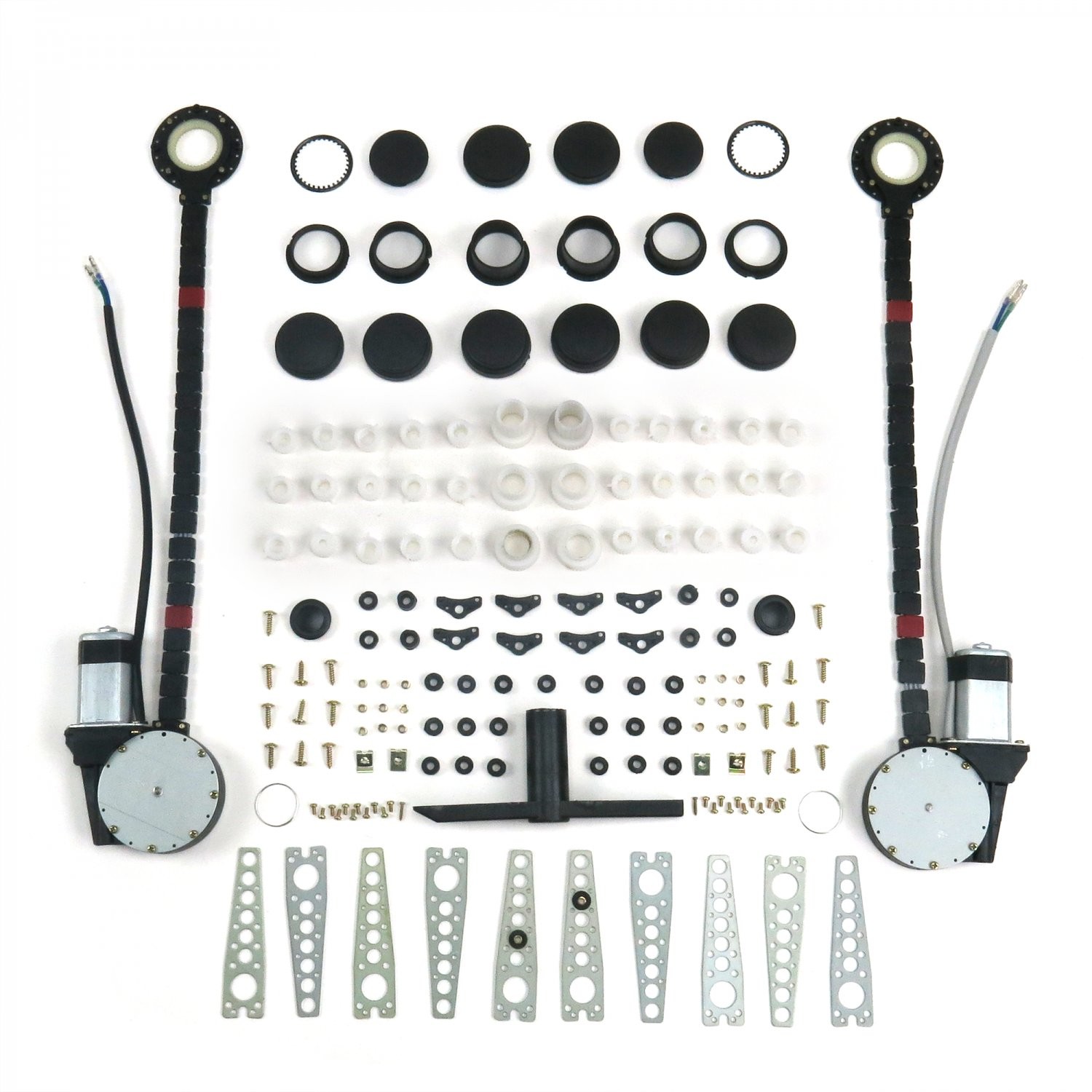 1971-77 Chevy Vega Power Window Kit Street Rod  NO SWITCHES Motors 12 volt   