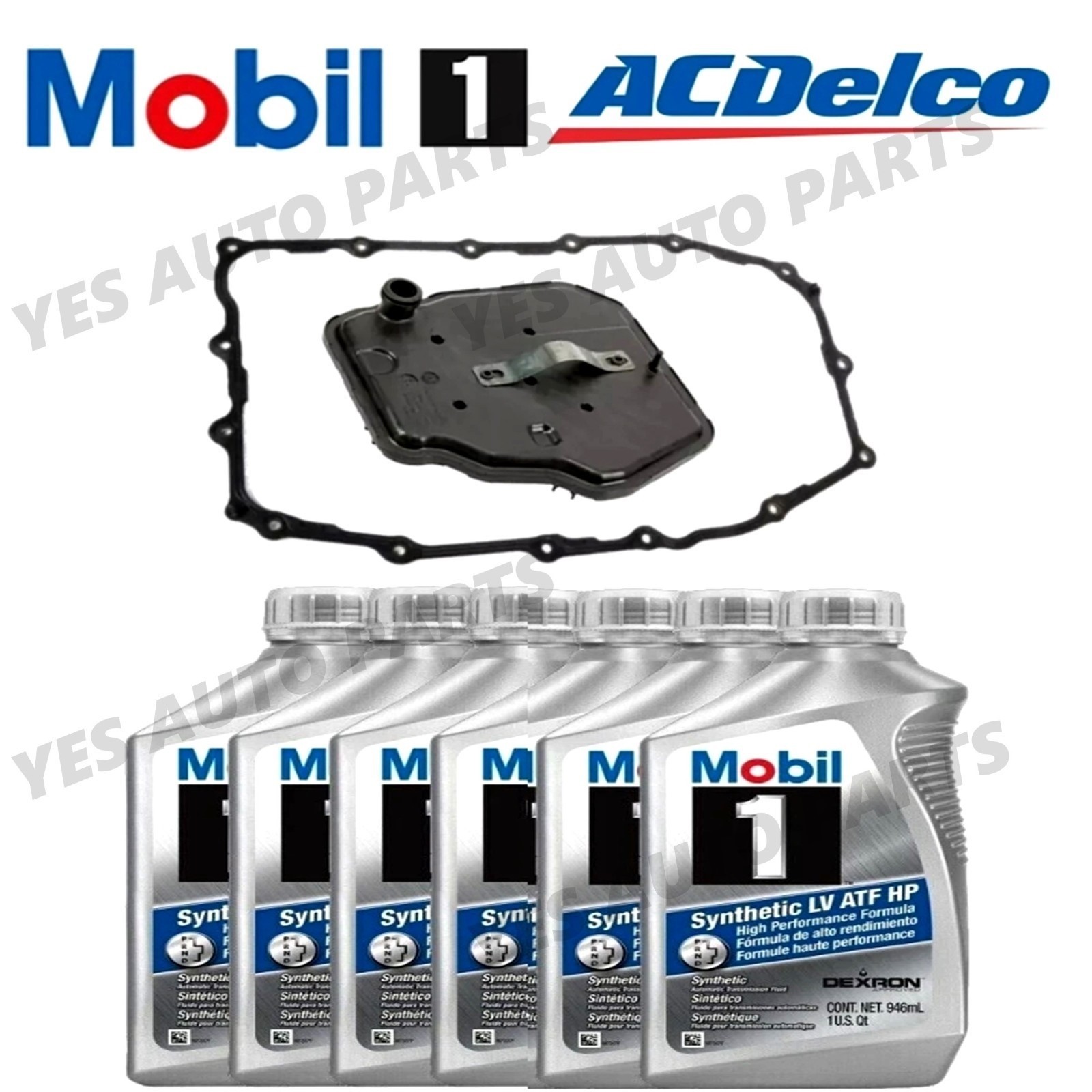 OEM ACDelco 8L90 Transmission Service Kit Mobil1 Fluid For 15+ Chevy/GMC Trucks OEM ACDelco 8L90 Transmission Service Kit Mobil1 Fluid For 15+ Chevy/GMC Trucks