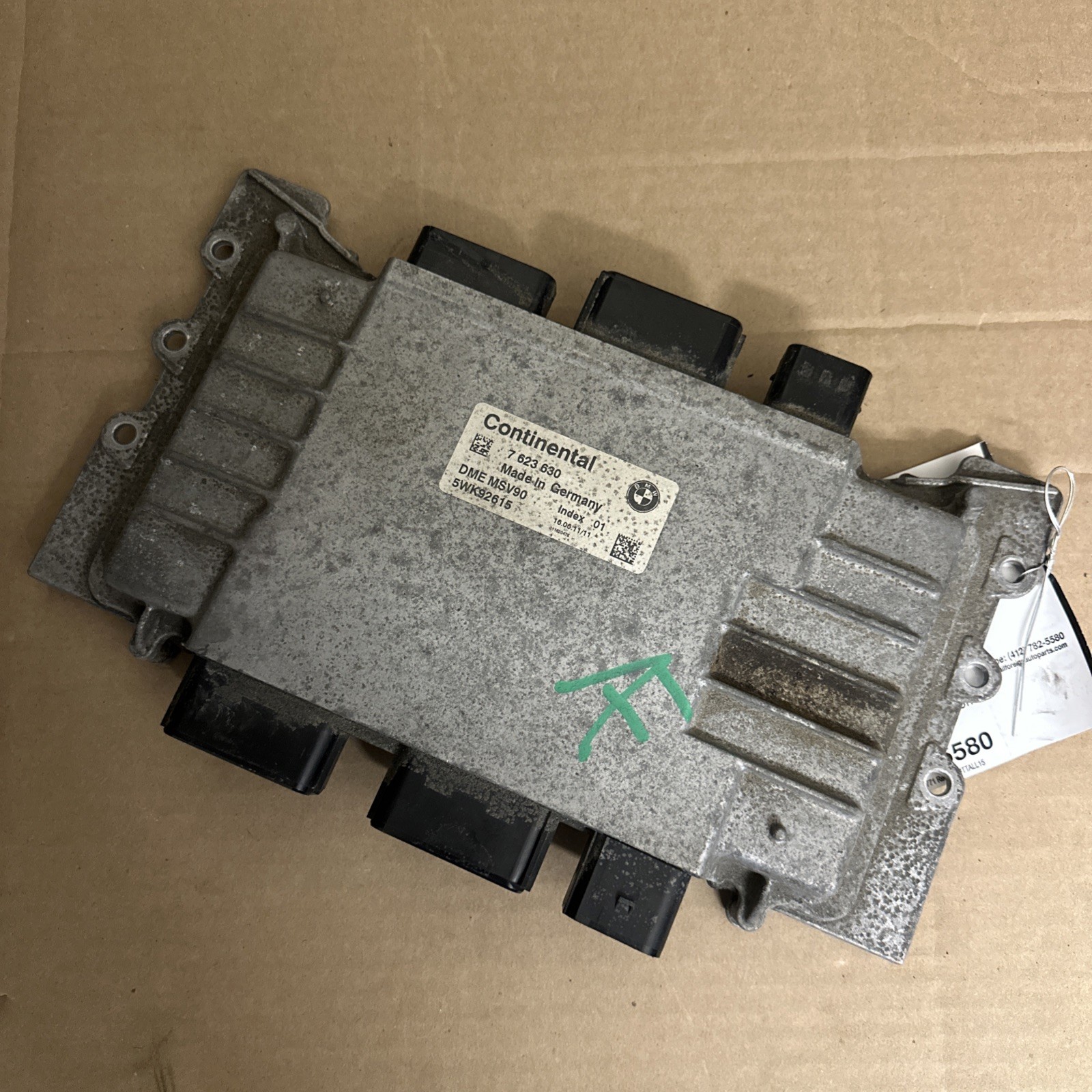 2011 2012 Bmw 528i X3 Dme Engine Control Module 7623630 5wk92615 Oem 2011 2012 Bmw 528i X3 Dme Engine Control Module 7623630 5wk92615 Oem
