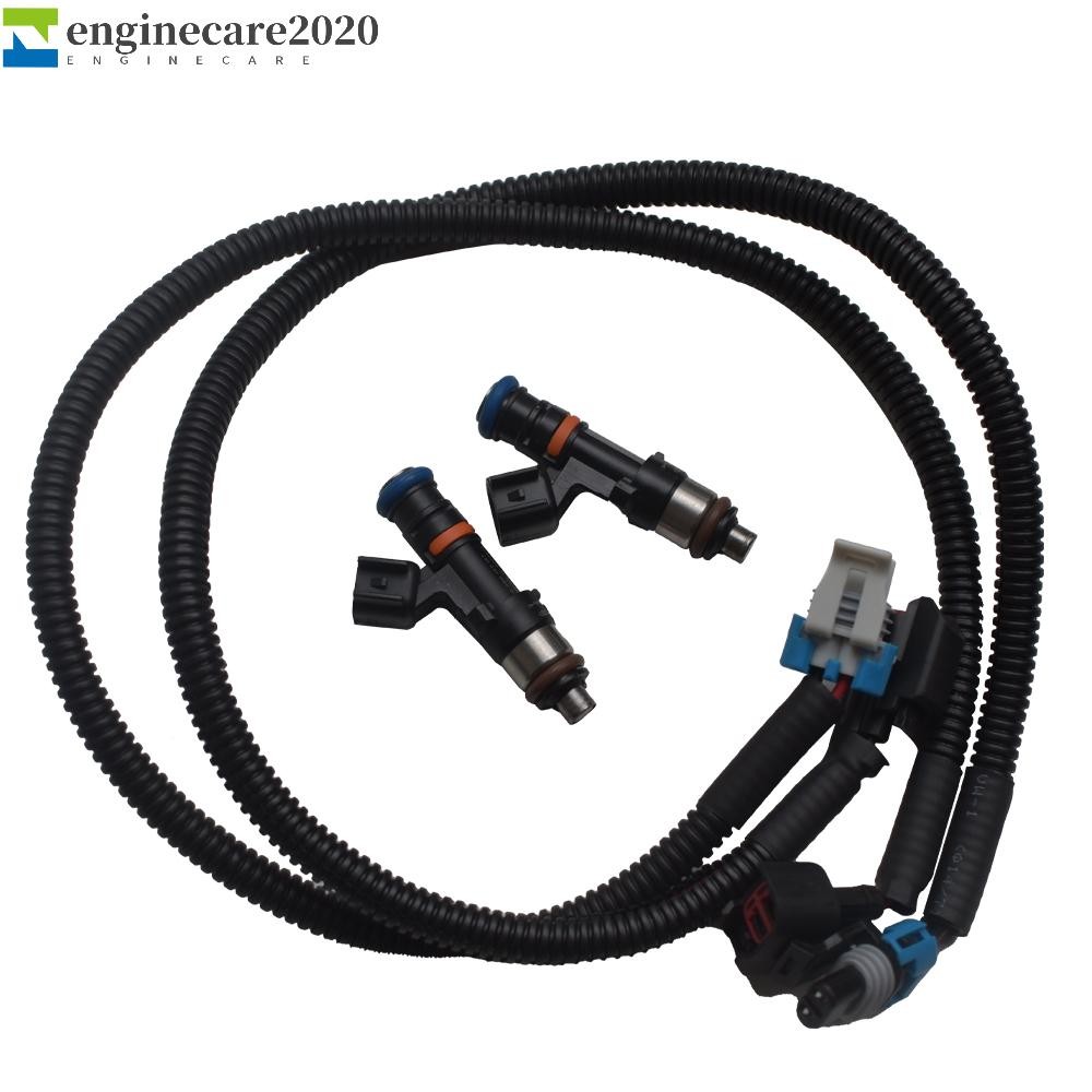 1204318 2x Fuel Injector Plug Harness Wiring Fits Polaris Ranger Crew RZR XP 800