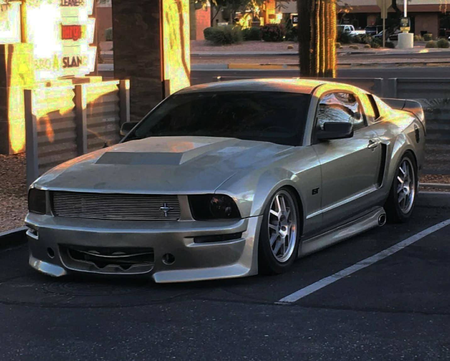 KBD Body Kits Eleanor Style Polyurethane Front Bumper Fits Ford Mustang 05-09