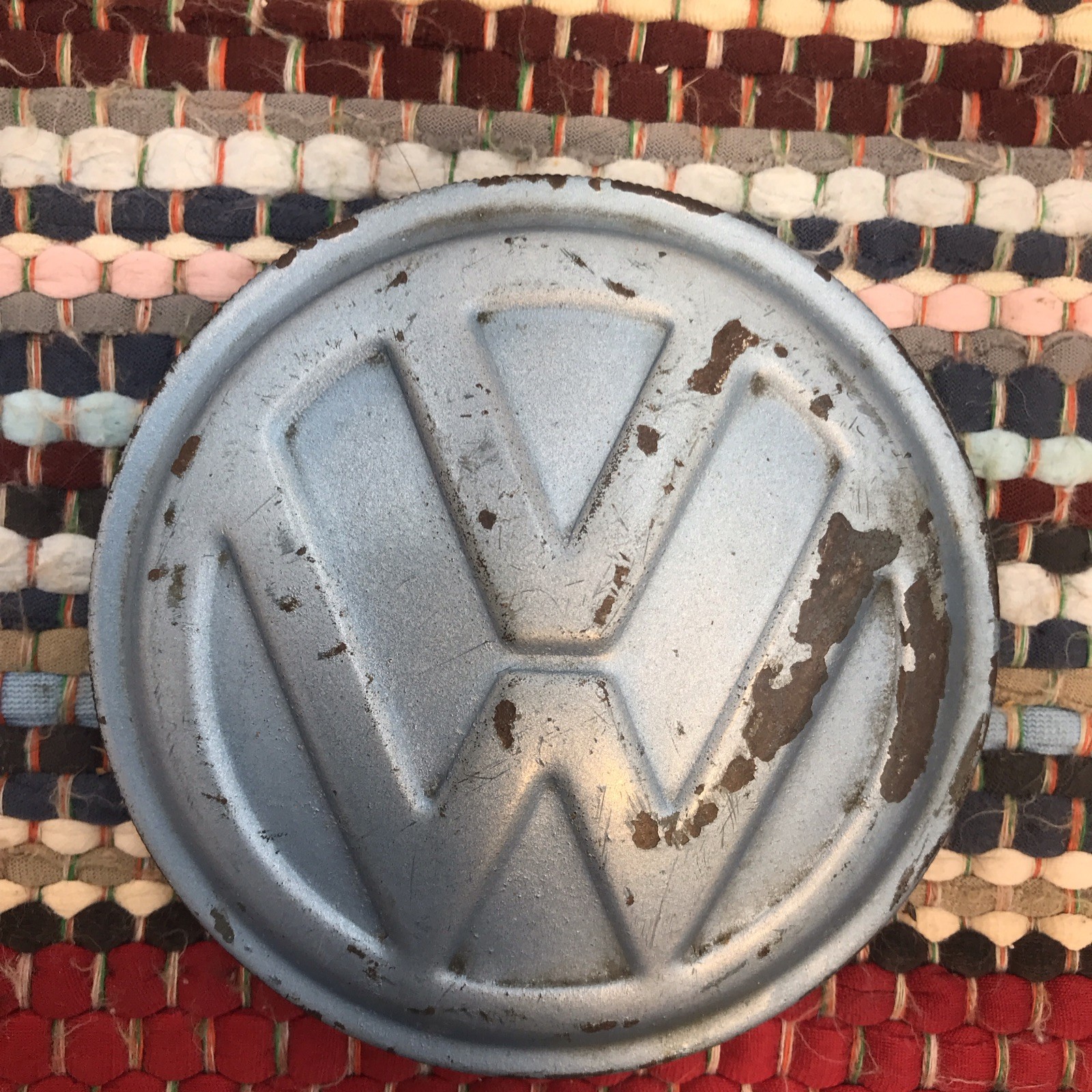 BLAU EARLY Volkswagen VW FUEL CAP CLASSIC CAR BEETLE ZWITTER BREZEL Patina OEM