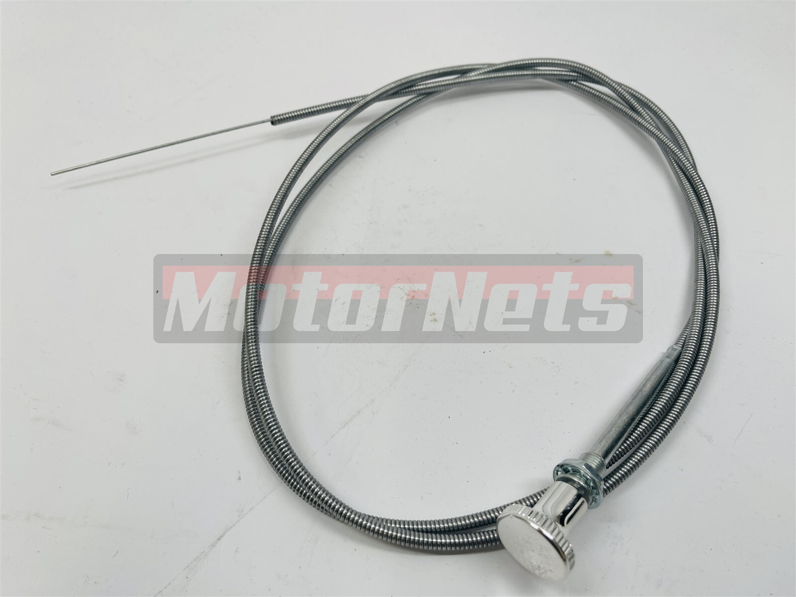 Chrome Universal 6\'Ft Carburetor Manual Choke Cable Hot Rat Rod Holley Edelbrock Chrome Universal 6\'Ft Carburetor Manual Choke Cable Hot Rat Rod Holley Edelbrock
