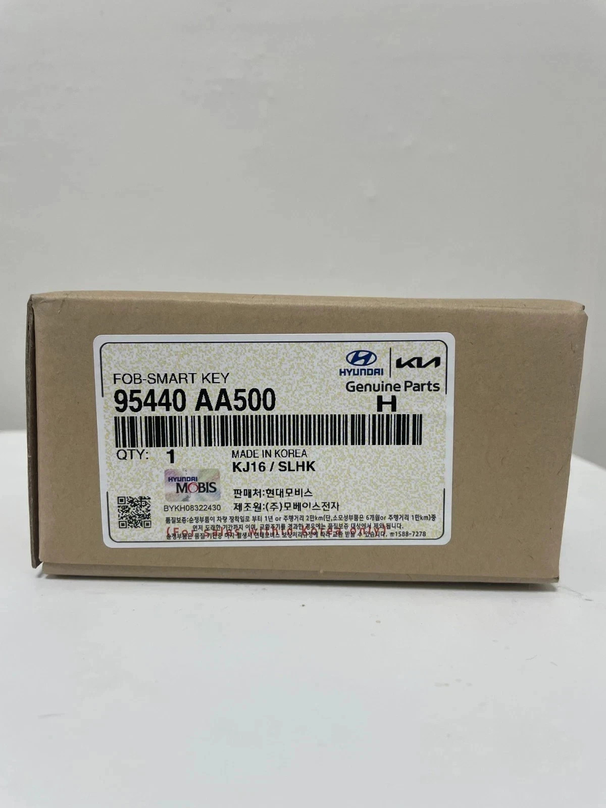 Genuine OEM Hyundai Kia Smart Key FOB 95440-AA500 for Elantra Avante 2024+