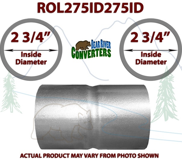 2 3/4” ID to 2.75\