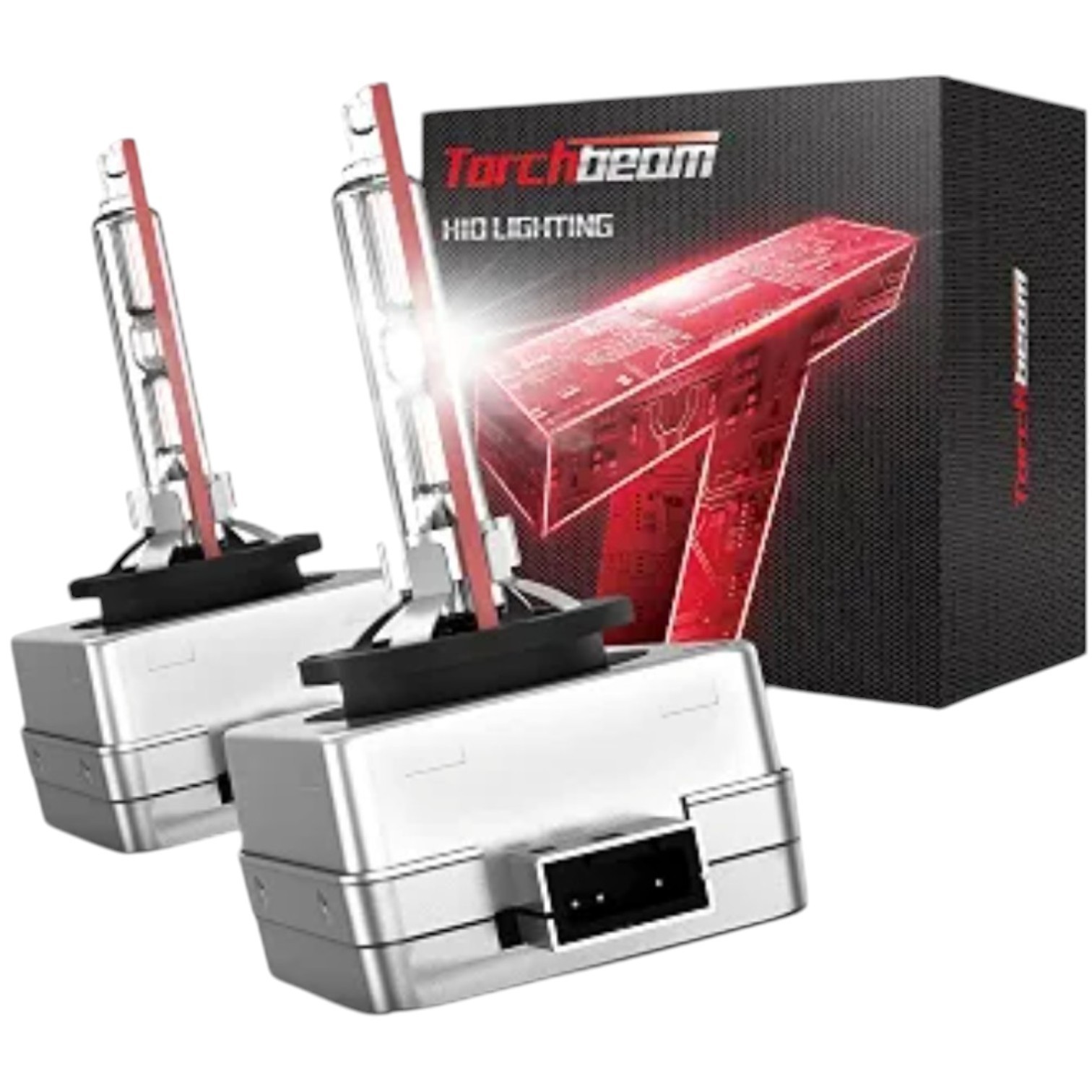 Torchbeam D1S HID Xenon Bulbs 6000K 35W 3800LM Replace 66140 66144 85415