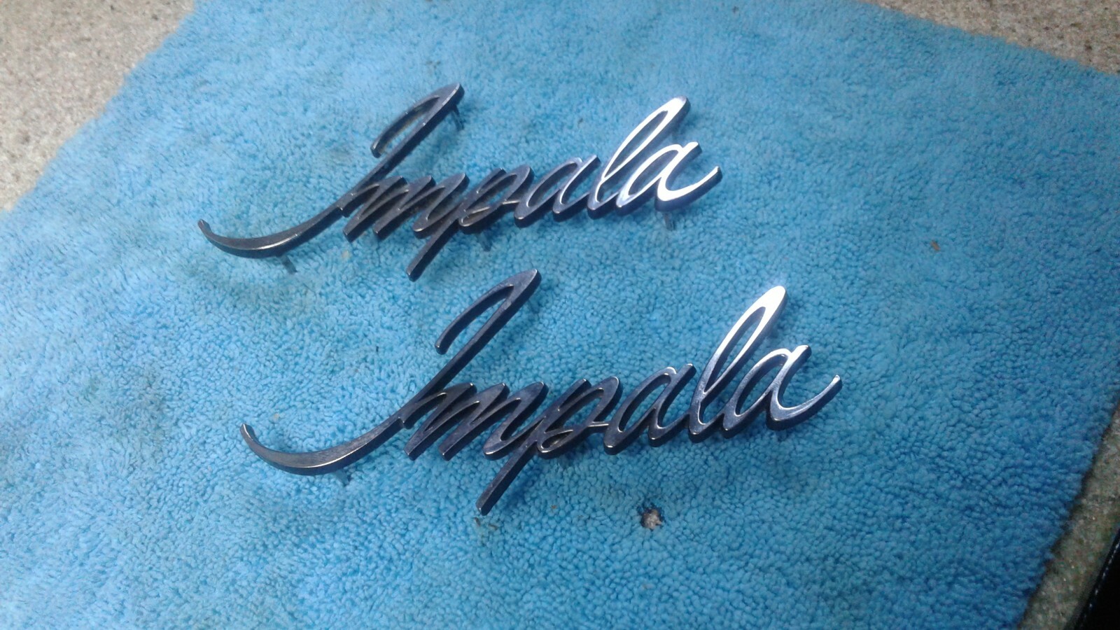 1960\'s 1967 Chevrolet Parts IMPALA Emblems Badges Trim Original Vintage 1960\'s 1967 Chevrolet Parts IMPALA Emblems Badges Trim Original Vintage