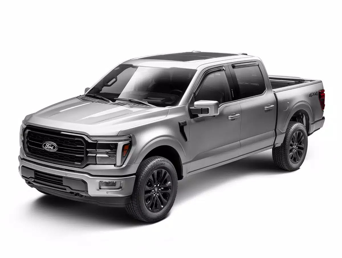 AVS Tape-On Vent Visors Fit 15-26 F150/22-25 Lghtng/17-26 Raptor SprCrw/F250-550