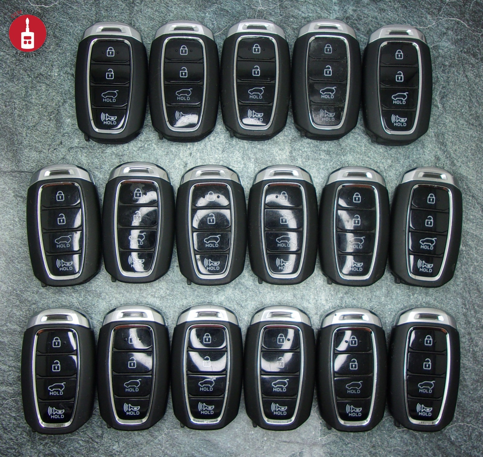 OEM Lot x17 Hyundai Kona Keyless Entry Smart Remotes Used Bulk TQ8-FOB-4F18