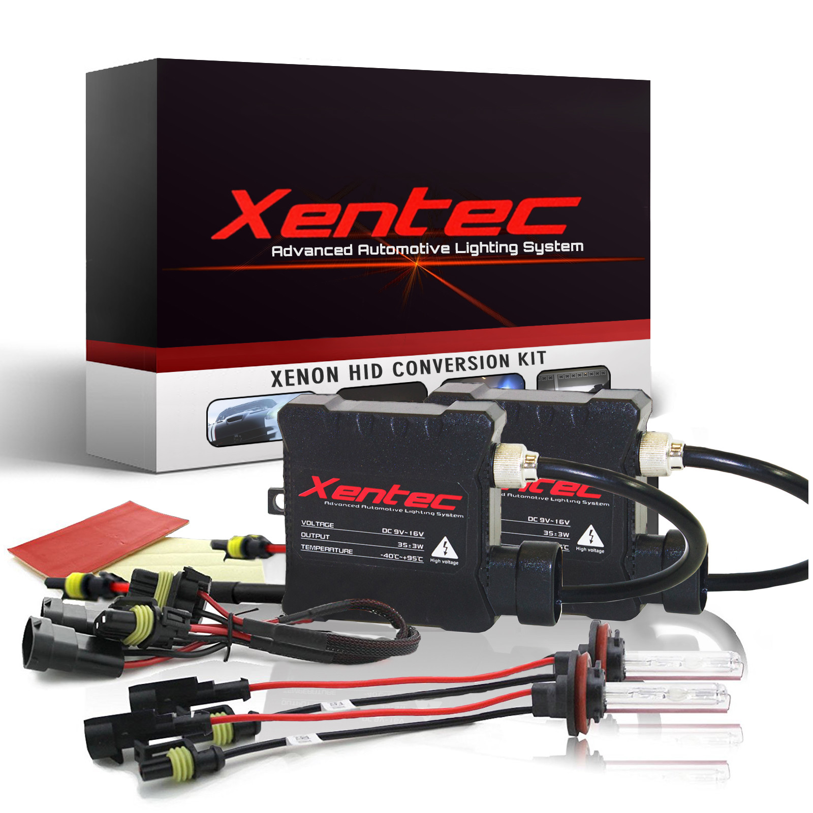 Xentec Xenon Light Dual beam SLIM HID KIT 9003 H4 Hb2 Hi-Lo 3k 5k 6k 8k 10k 12k