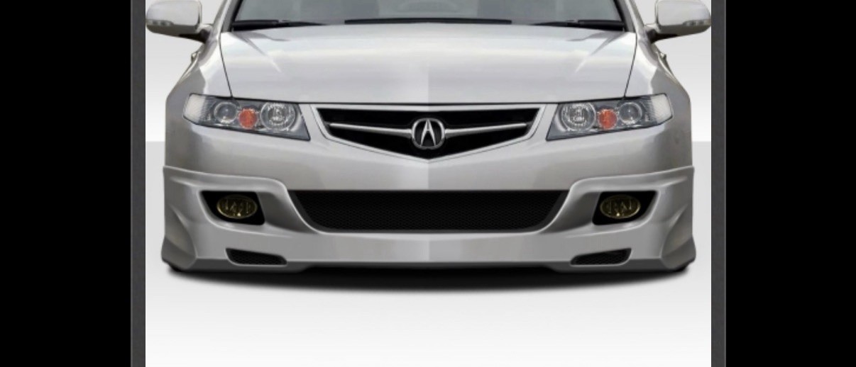 2006 Acura tsx front bumper lip. Grey, barely used. (like new) 2006 Acura tsx front bumper lip. Grey, barely used. (like new)