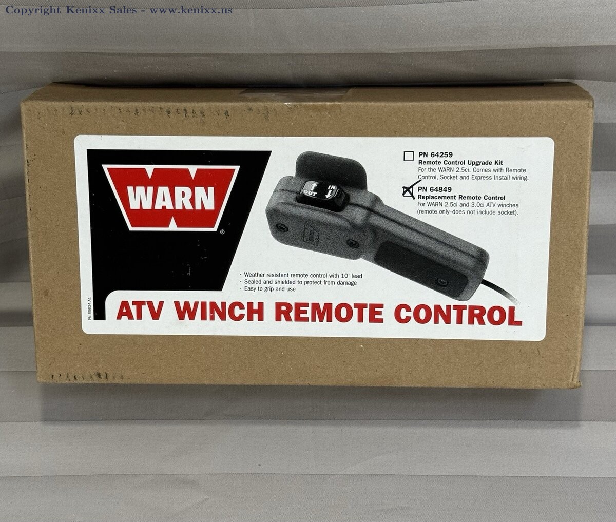 WARN 64849 Hand Held Winch Remote Controller for ATV and Side x Side WARN 64849 Hand Held Winch Remote Controller for ATV and Side x Side