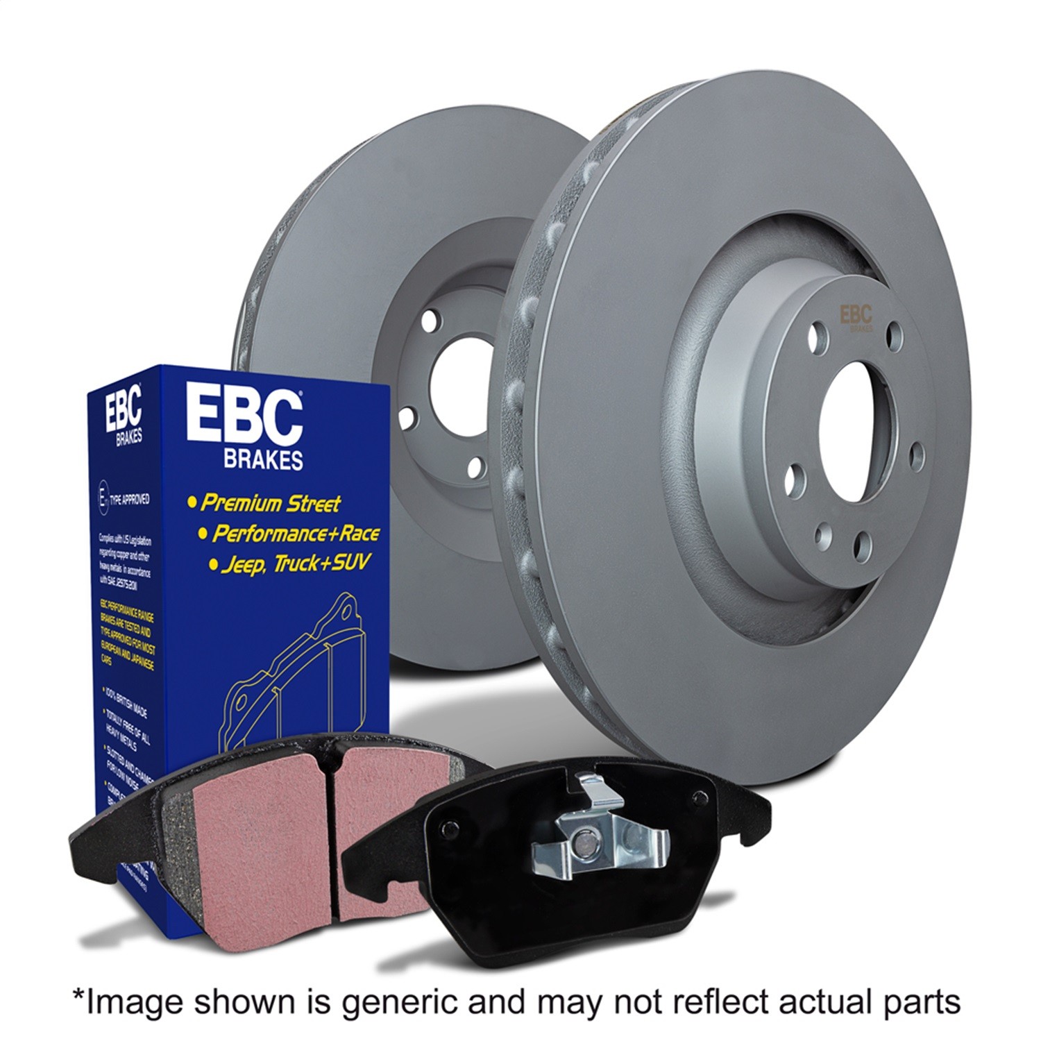 EBC for S1 Kits Ultimax Pads and RK rotors S1KR1403