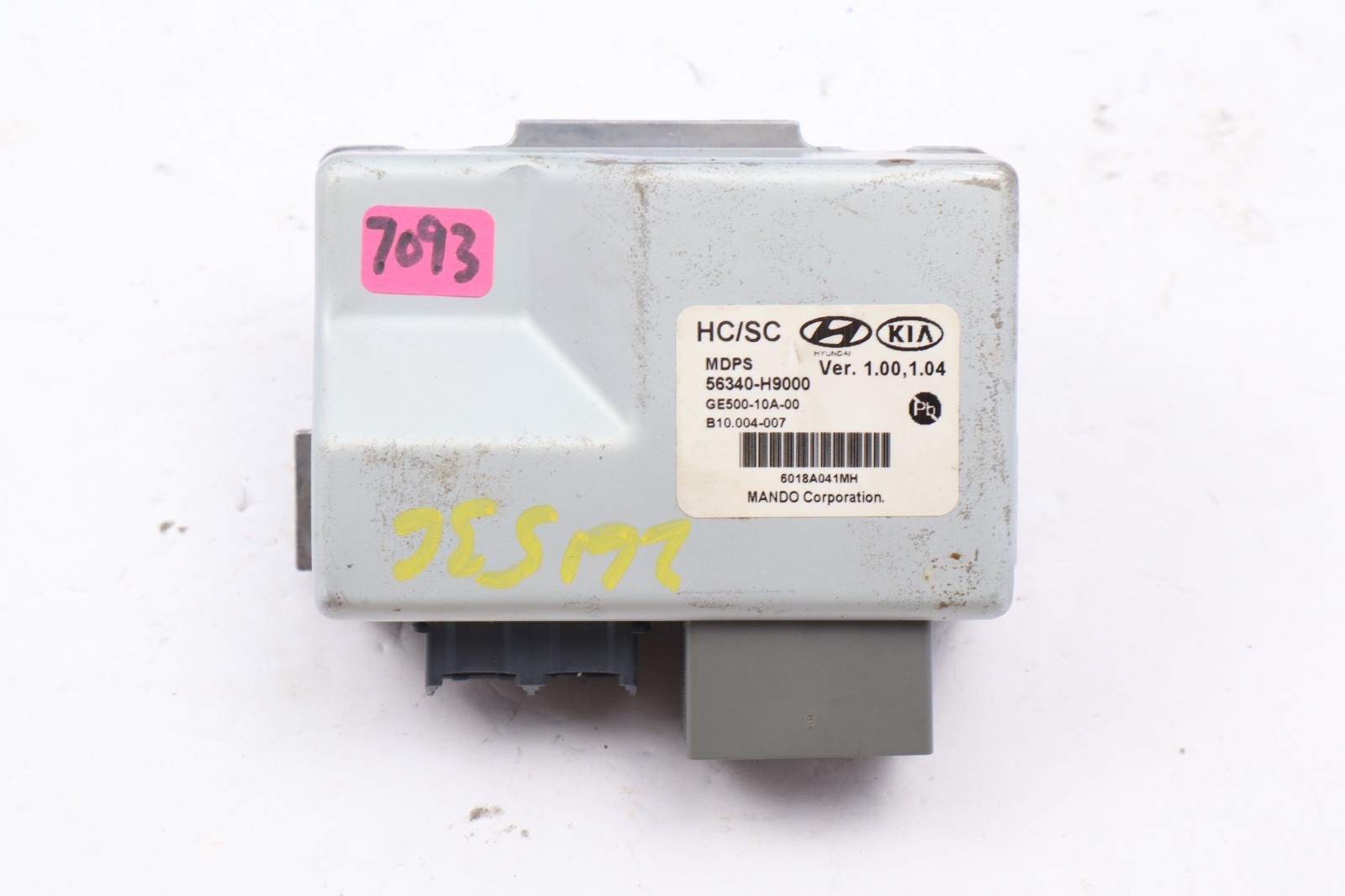 2018-2022 HYUNDAI ACCENT POWER STEERING CONTROL MODULE 56340-H9000 2018-2022 HYUNDAI ACCENT POWER STEERING CONTROL MODULE 56340-H9000