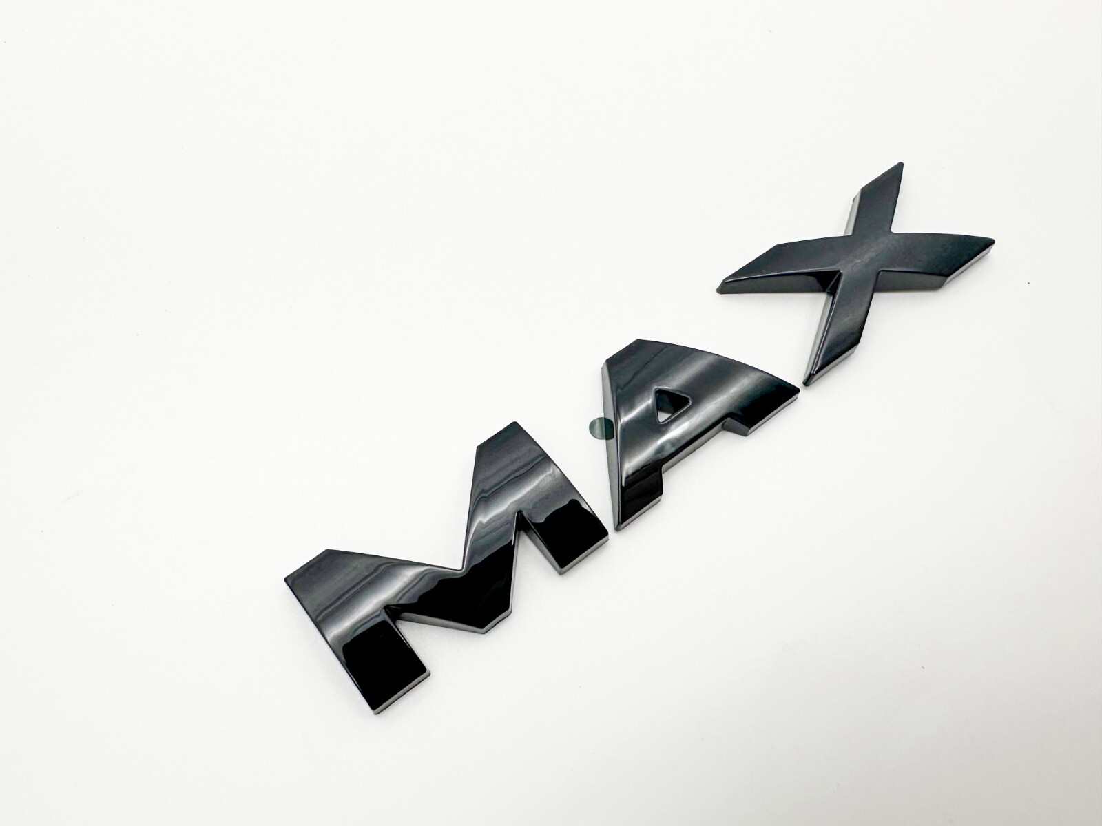 Gloss Black Max Overlay Letters Emblem Gloss Black Max Overlay Letters Emblem