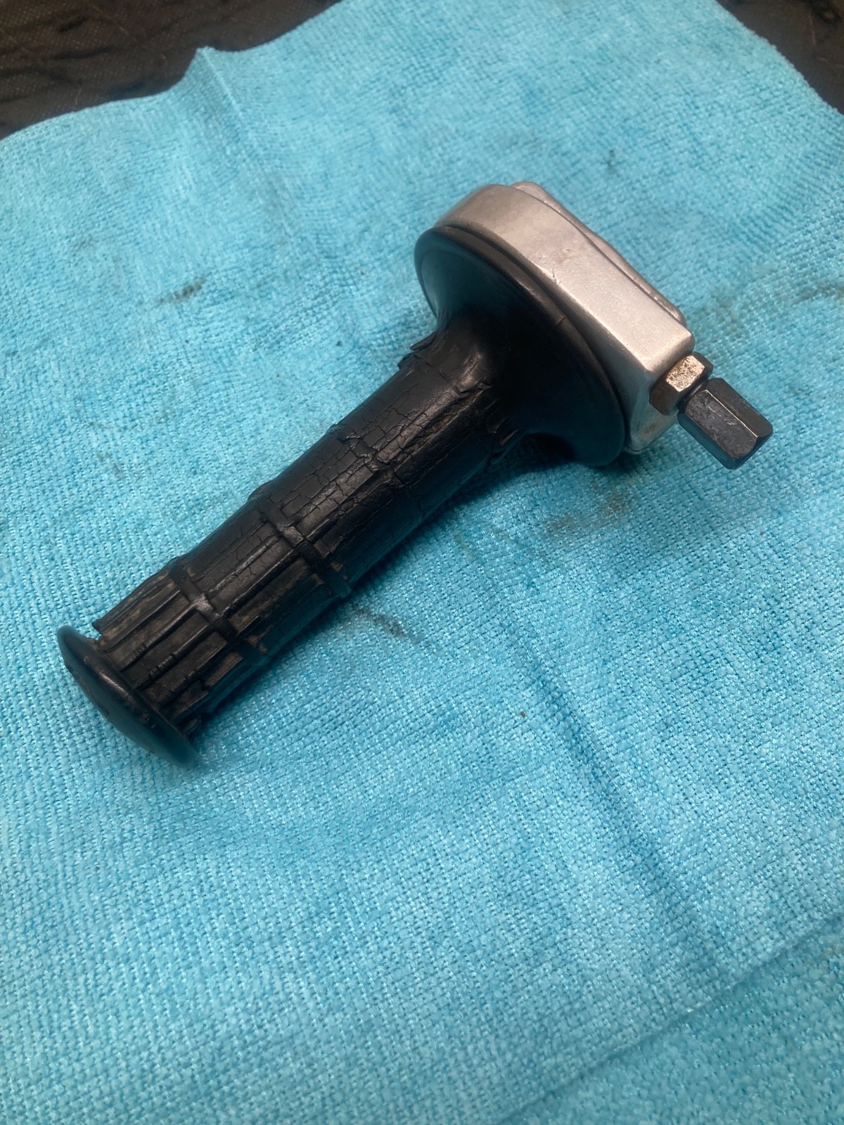 1974 Suzuki TM 100 TM100 Throttle Assembly  Grip  Housing Twist Rm Vintage