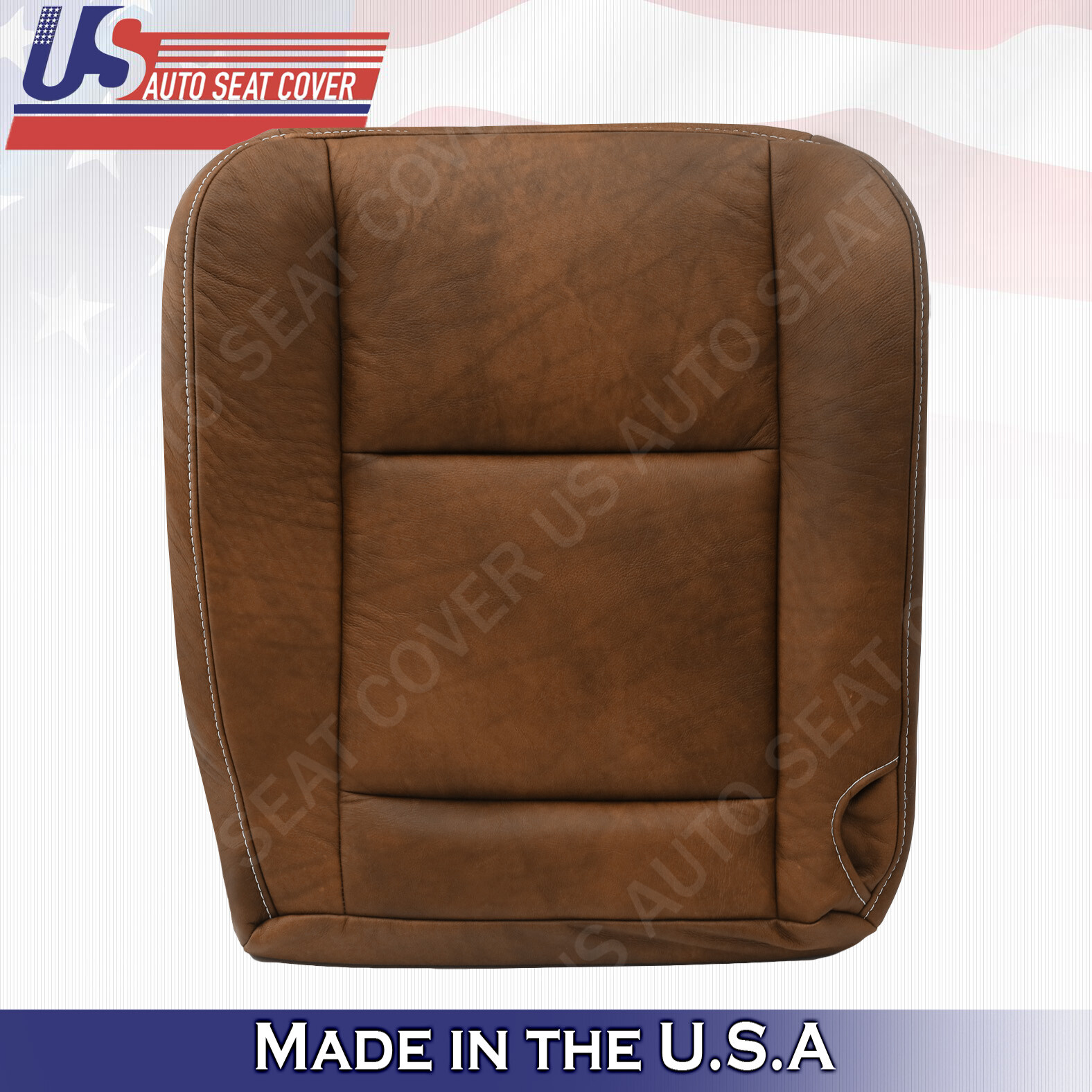 Front Genuine Leather Seat Cover 2003-2007 Ford F250 F350 450 KING RANCH