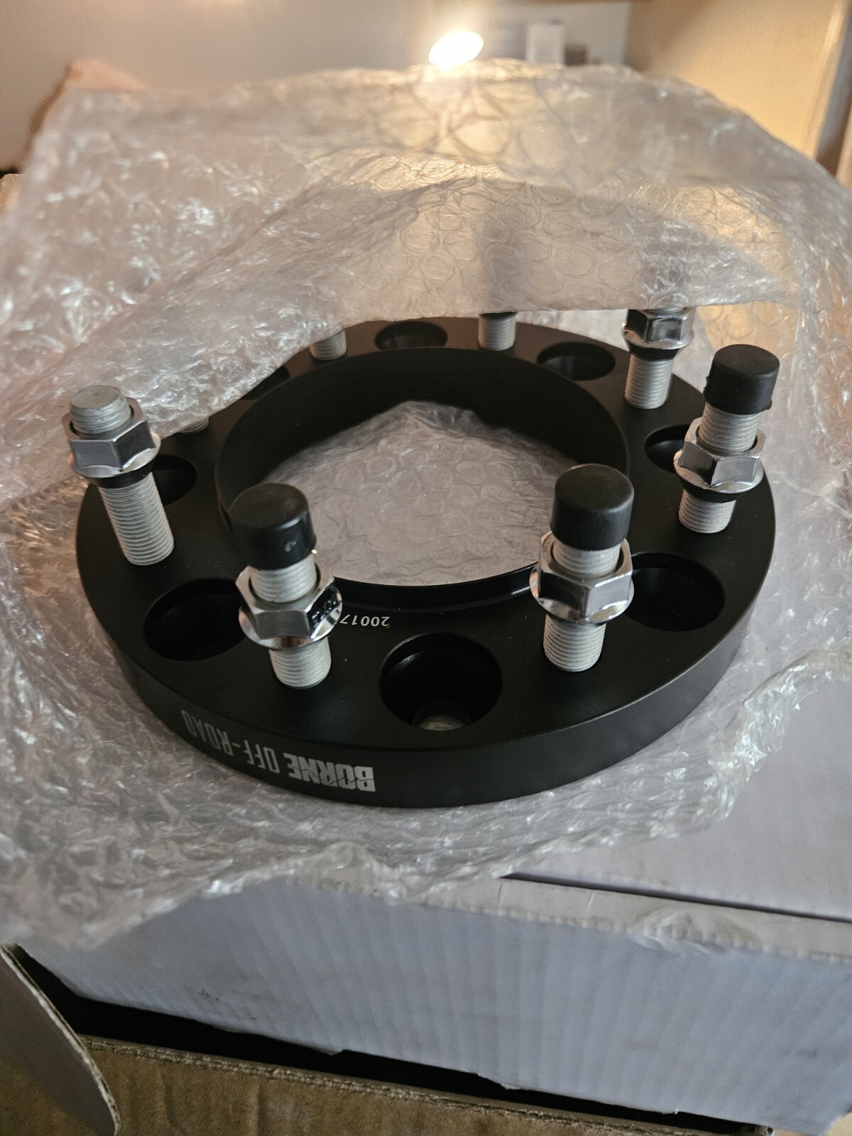 4pc Mishimoto Borne OffRoad Fits Wheel Spacers - 8X170 - 125 - 25mm - M14 Black 4pc Mishimoto Borne OffRoad Fits Wheel Spacers - 8X170 - 125 - 25mm - M14 Black