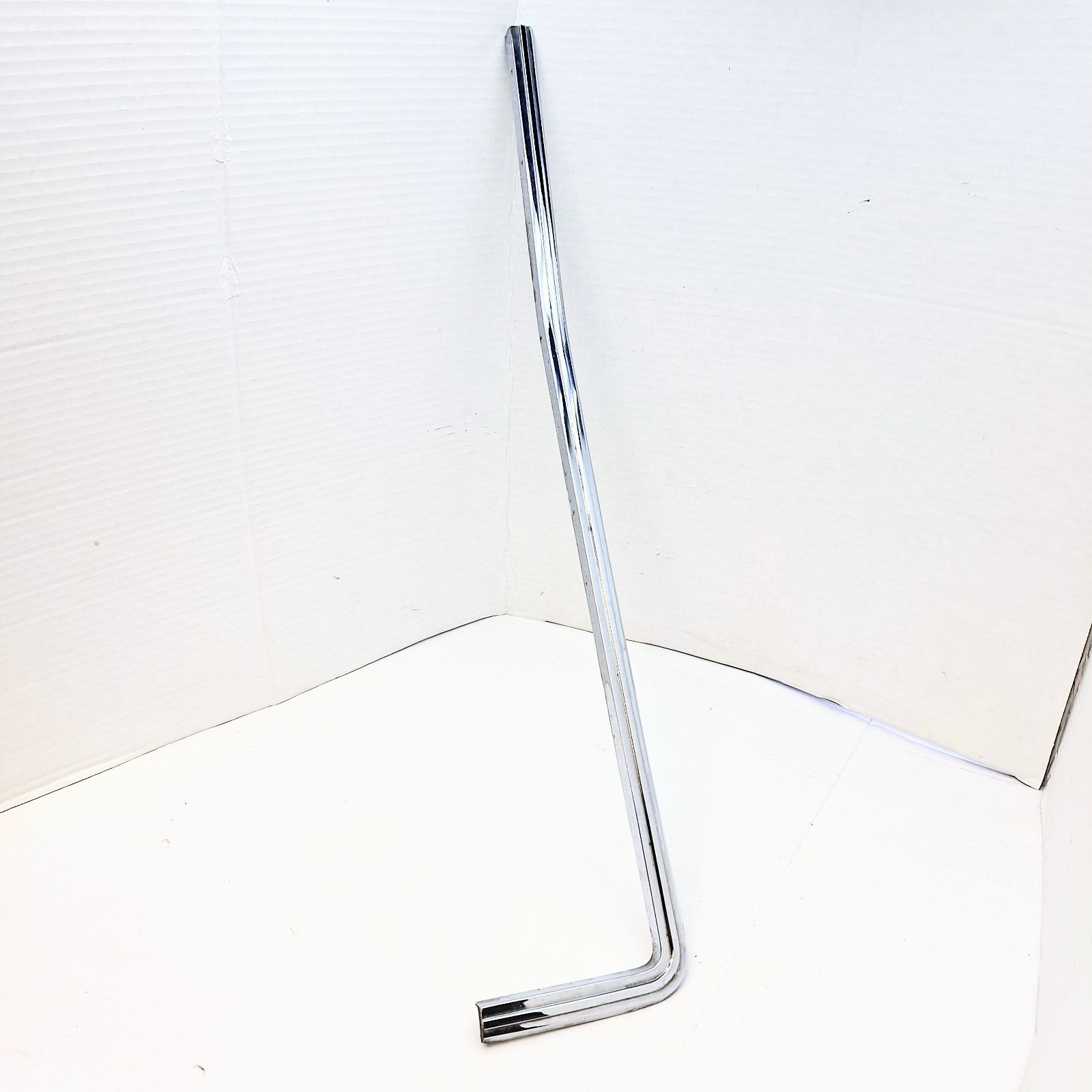 1969 Oldsmobile Cutlass 442 Front Edge Hood Lip Trim Molding Chrome RH Original 1969 Oldsmobile Cutlass 442 Front Edge Hood Lip Trim Molding Chrome RH Original