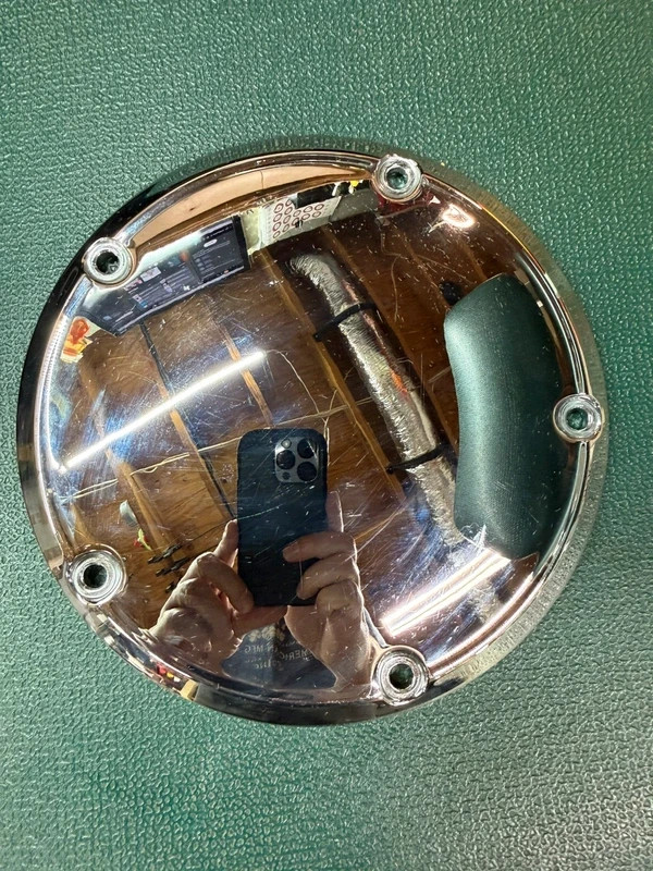 Genuine Harley Davidson Chrome Side Cover Plate \ Genuine Harley Davidson Chrome Side Cover Plate \