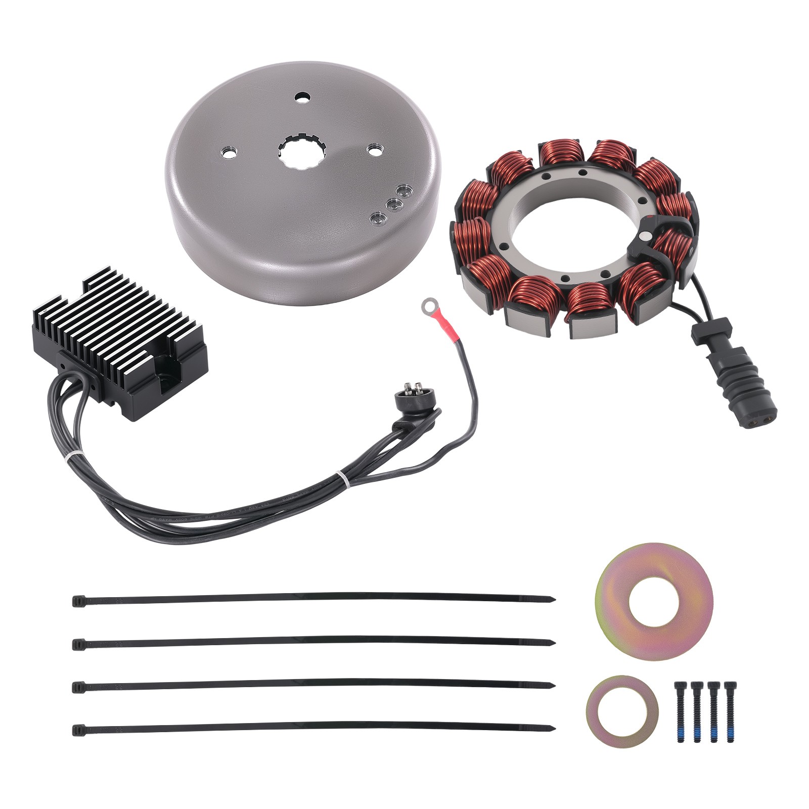Charging System Kit For Harley Davidson BigTwin 1970-1999 29985-87 Rotor Stator
