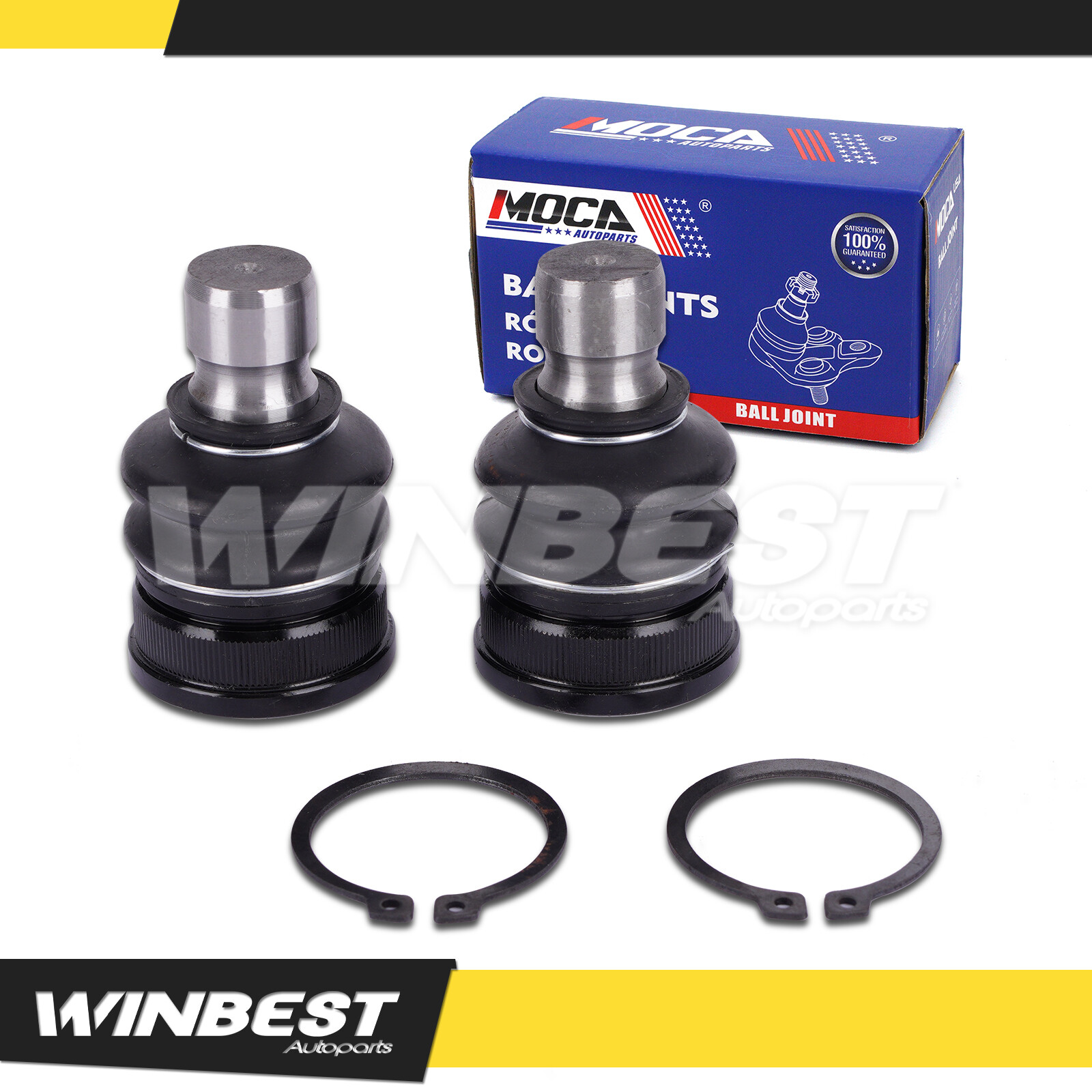 2x Front Lower Ball Joints for 07-15 Lincoln MKX 07-14 Mazda CX-9 Ford Edge 2x Front Lower Ball Joints for 07-15 Lincoln MKX 07-14 Mazda CX-9 Ford Edge