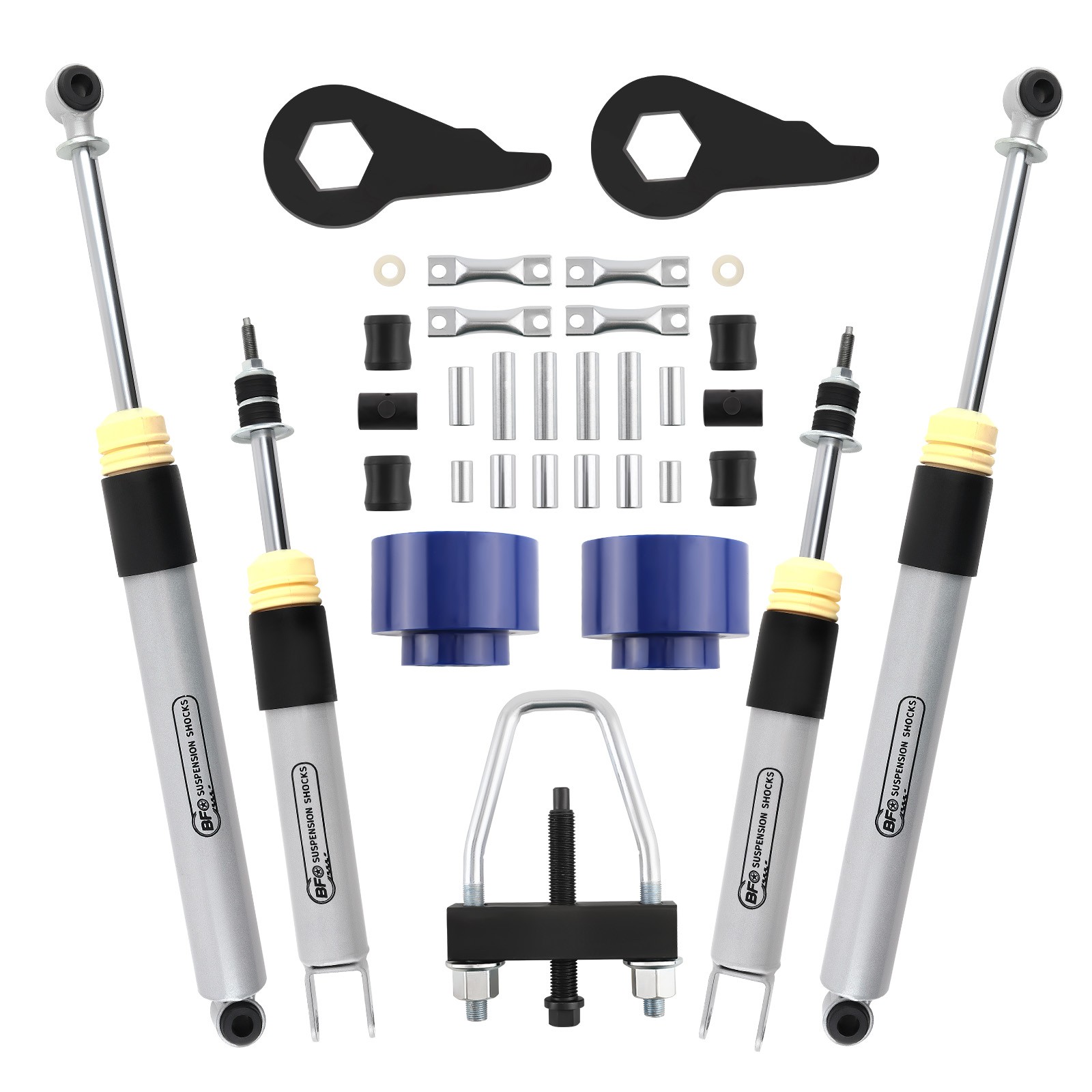 Front 3\'\' Rear 2\'\' Lift Kit for Chevy Tahoe GMC Yukon 1500 2WD 4WD 2000-2006