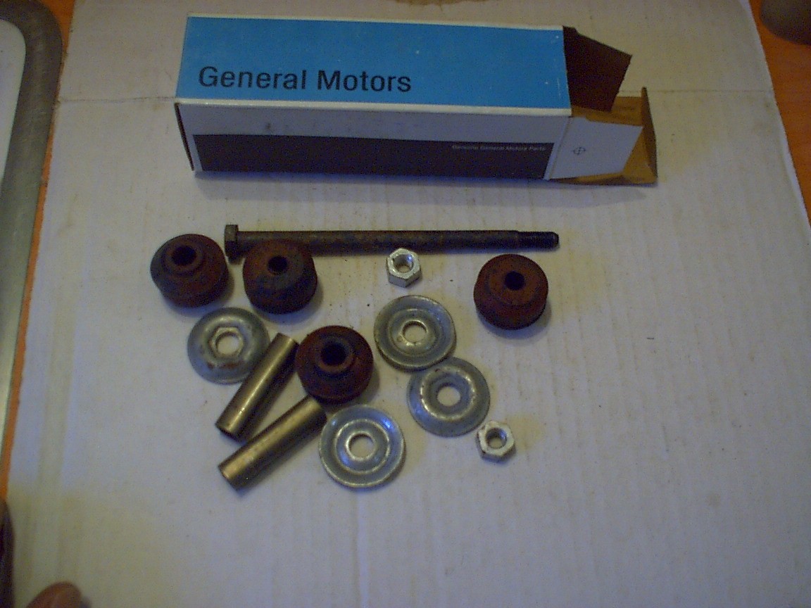 NOS PONTIAC  STABILIZER BAR KIT 487790 1965 1966 1967 1968 CADILLAC 61 62 63 64