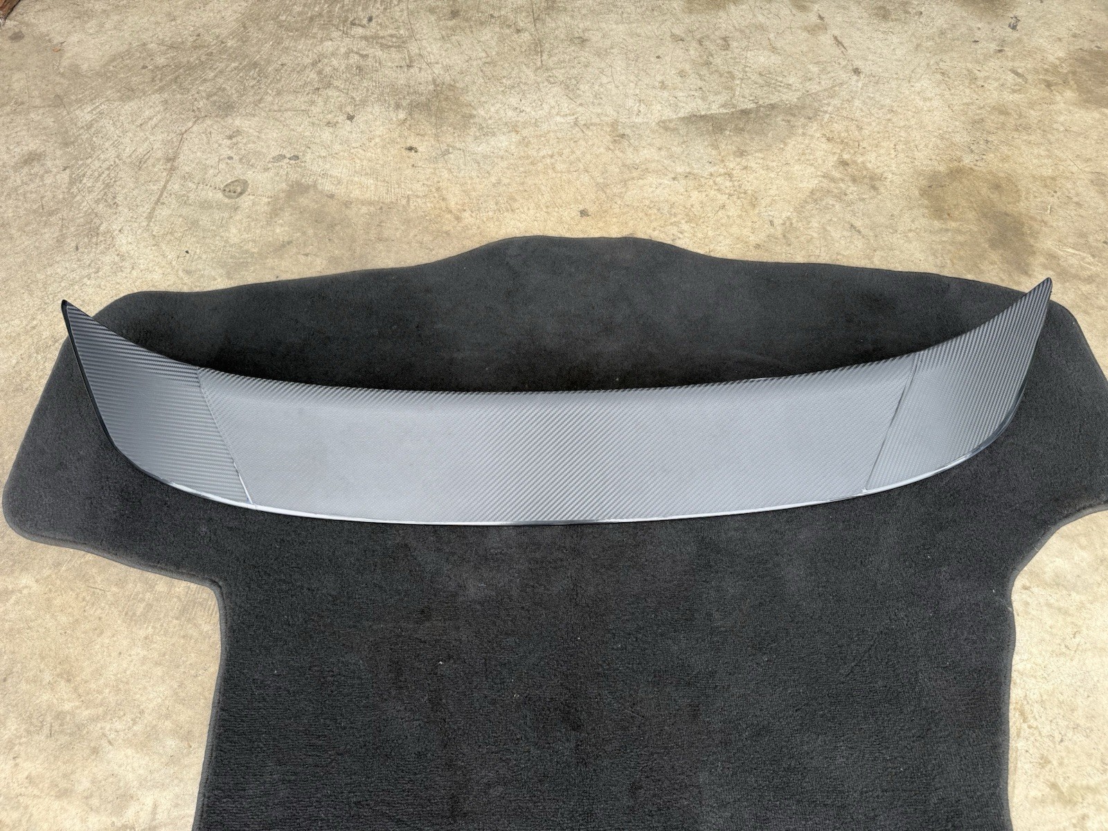 2009-2020 Nissan 370Z Coupe Spoiler Wing OEM - Wraped Carbon - Blue RAA 2009-2020 Nissan 370Z Coupe Spoiler Wing OEM - Wraped Carbon - Blue RAA