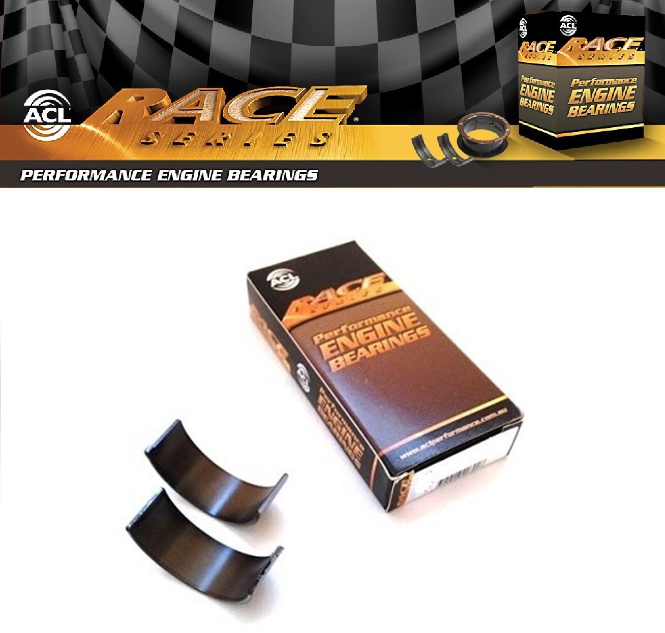 ACL 6B1584H-STD Standard Size Rod Bearing Set Fits BMW N54B30 N55B30 S55B30 3.0