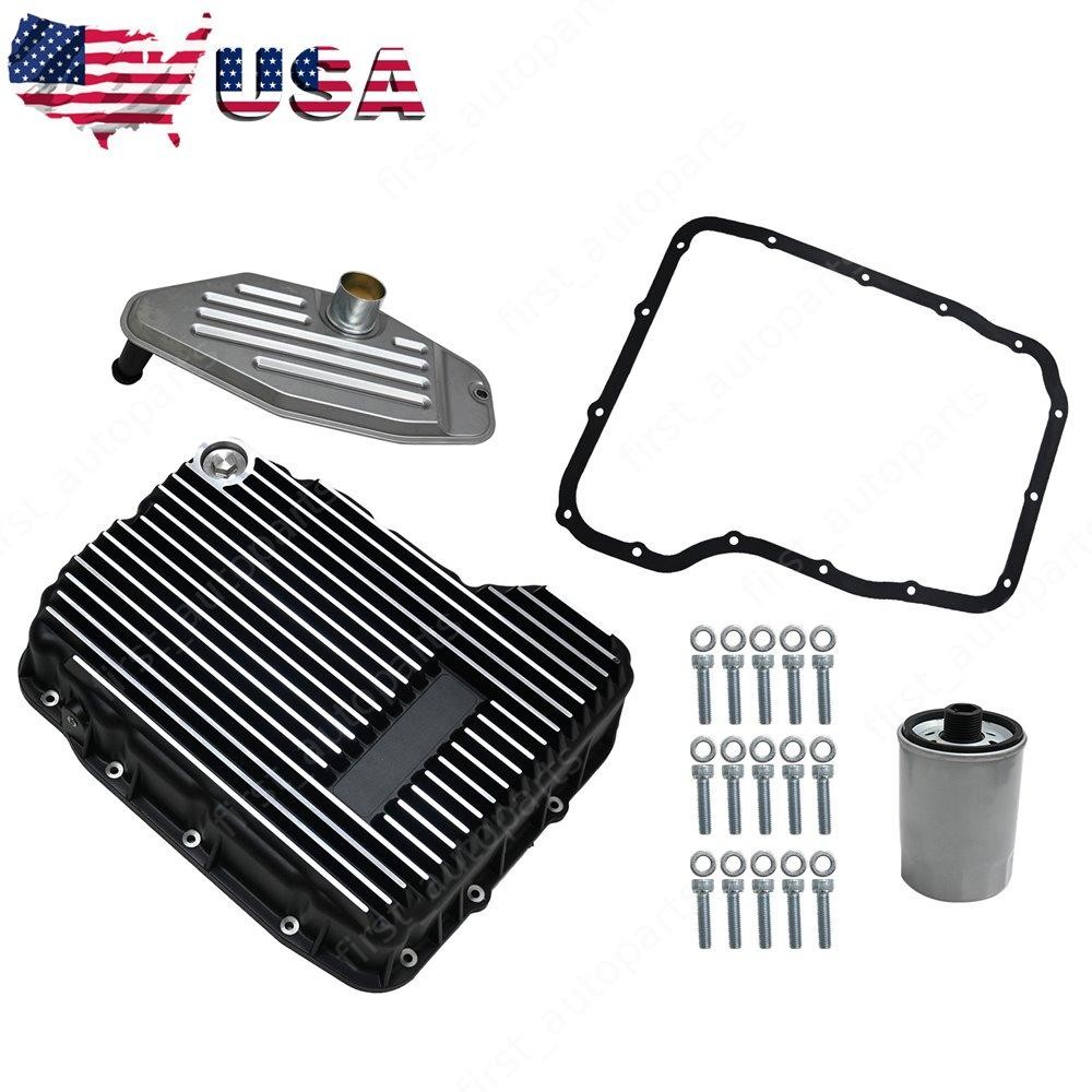 NEW Upgraded Aluminum 68RFE Transmission Pan For Ram 6.7L Diesel 2007-2025