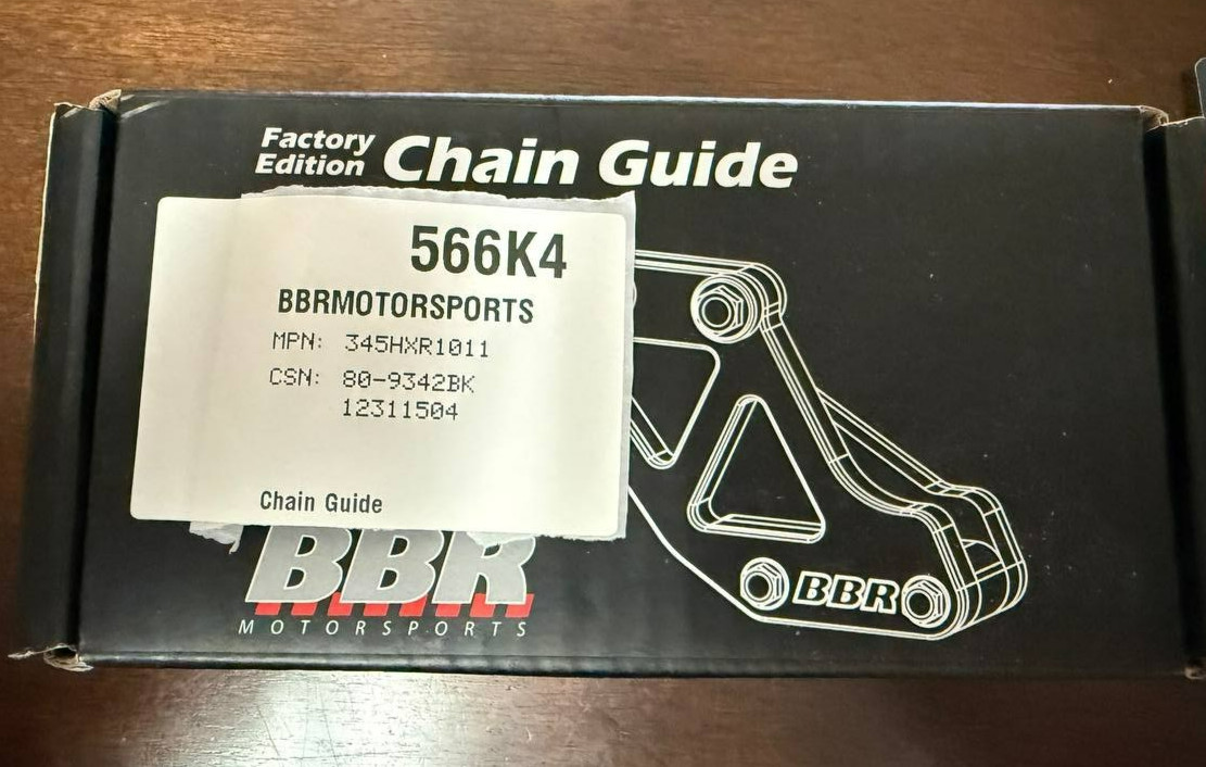 BBR Chain Guide - Black 345-HXR-1011