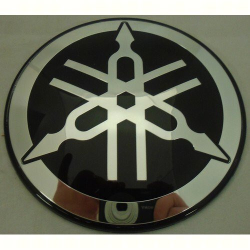 Yamaha 3D Emblem F250XCA Outboard 4.2L Metal Tuning Fork Logo 6AW-42697-10-00